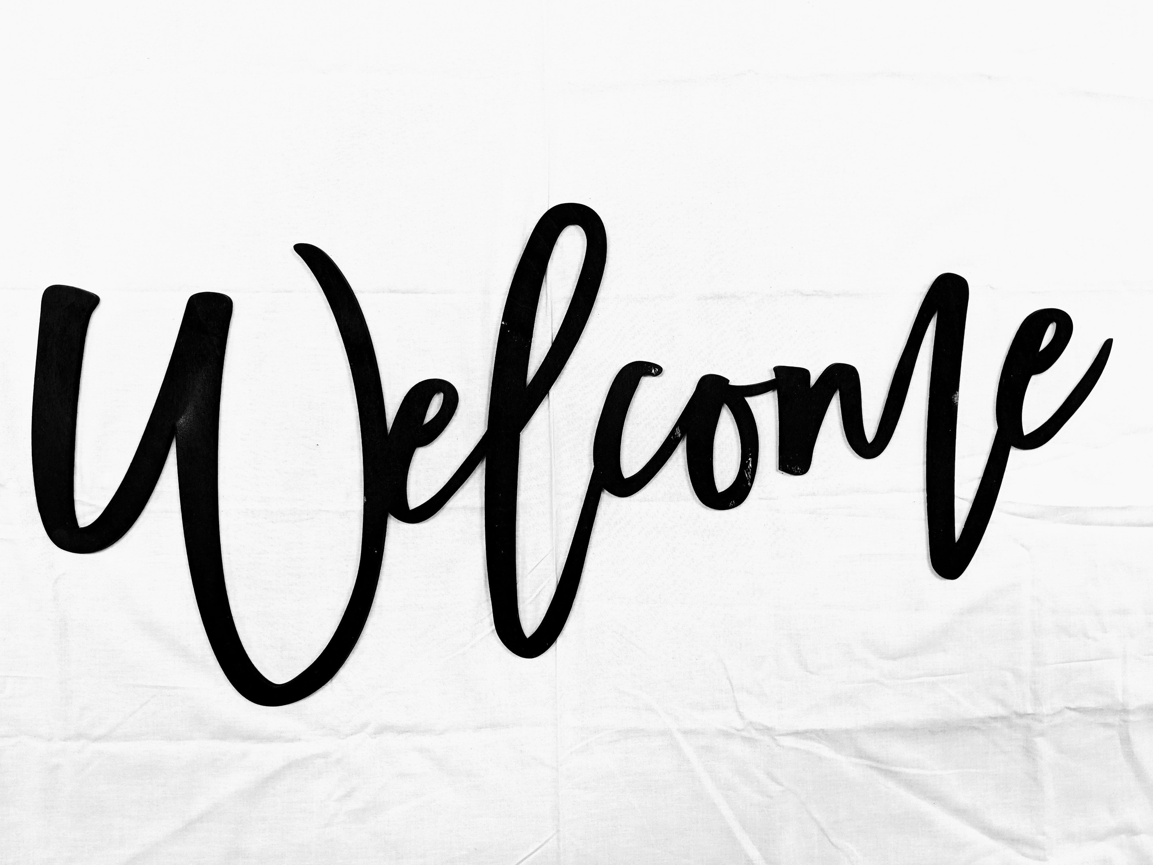 Welcome Cursive