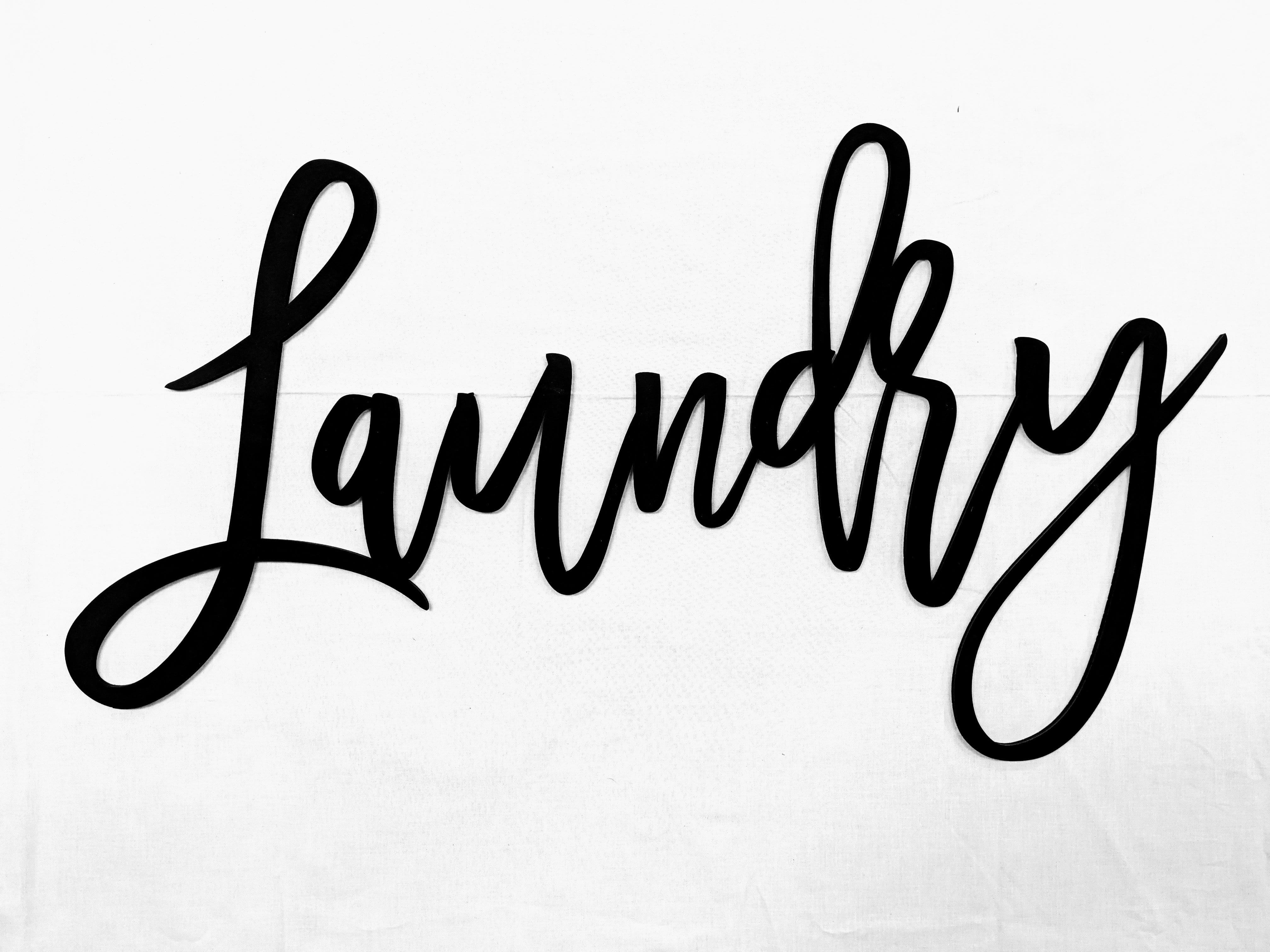 Laundry Cursive