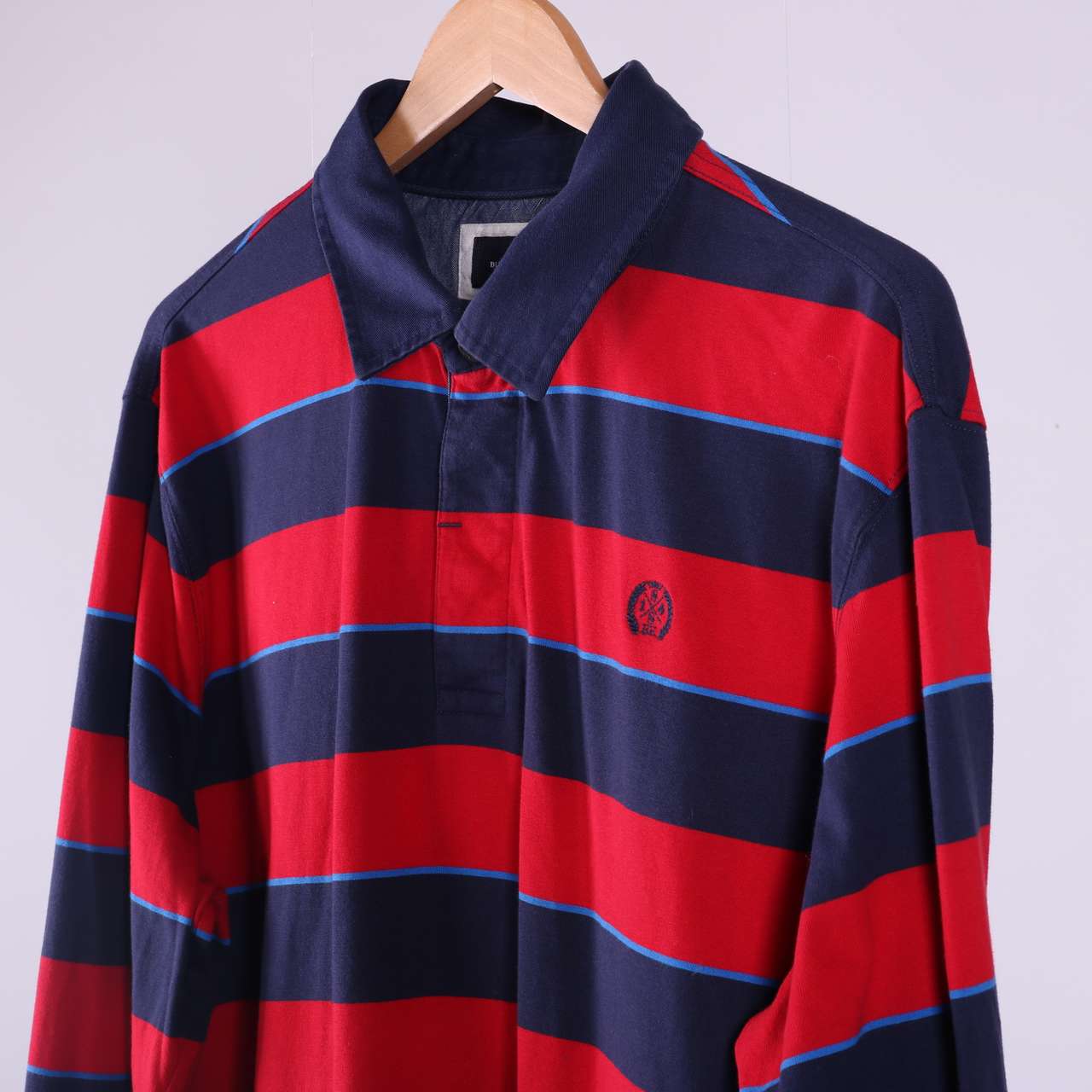 blue harbour long sleeve polo shirts