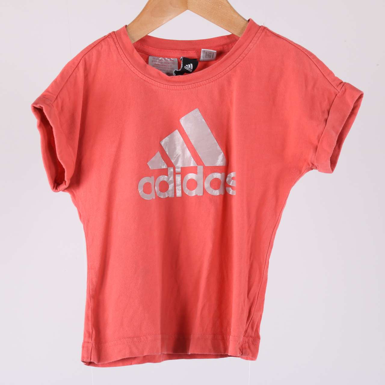 adidas coral t shirt