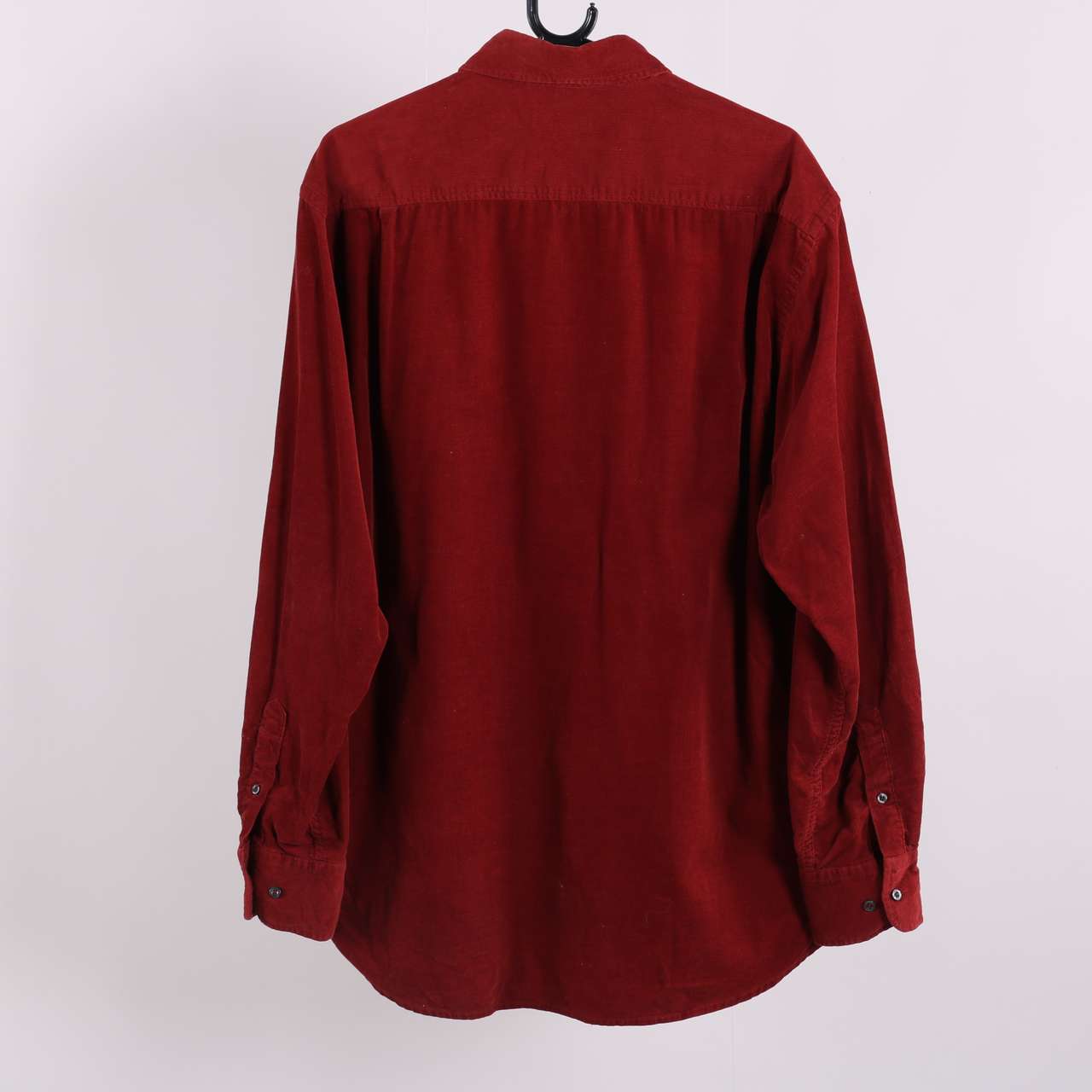 Kitaro Rust 100% Cotton Corduroy Shirt - Size XL