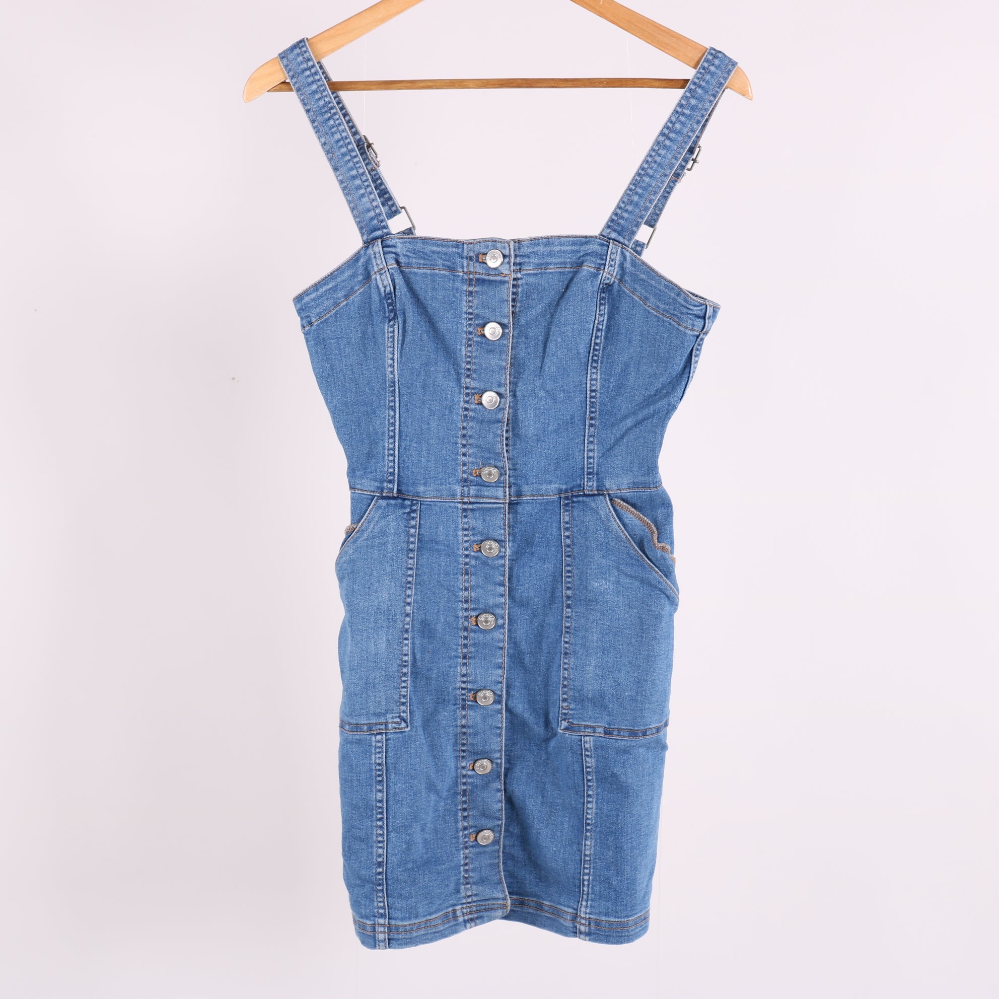 Superdry Festival Dungaree Maxi Dress