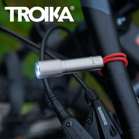 Troika Bicycle Light on Handlebar 