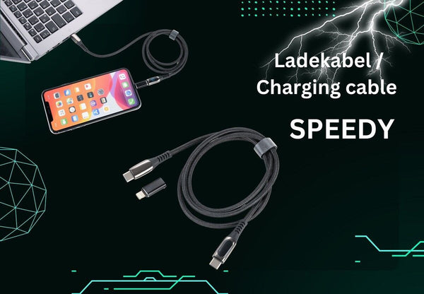 Troika Speedy USB C data and charging cable