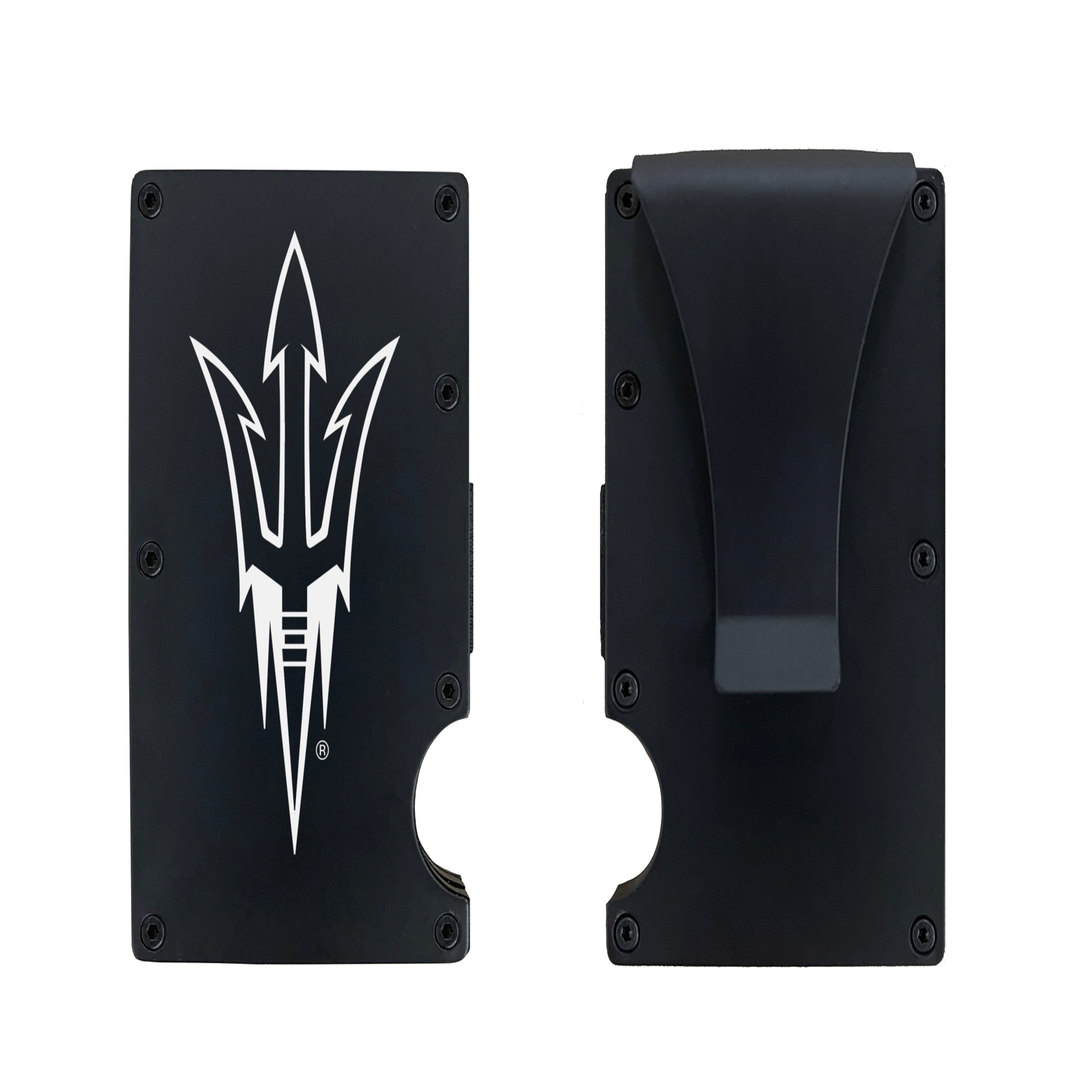 ASU Pitchfork Aluminum Wallet