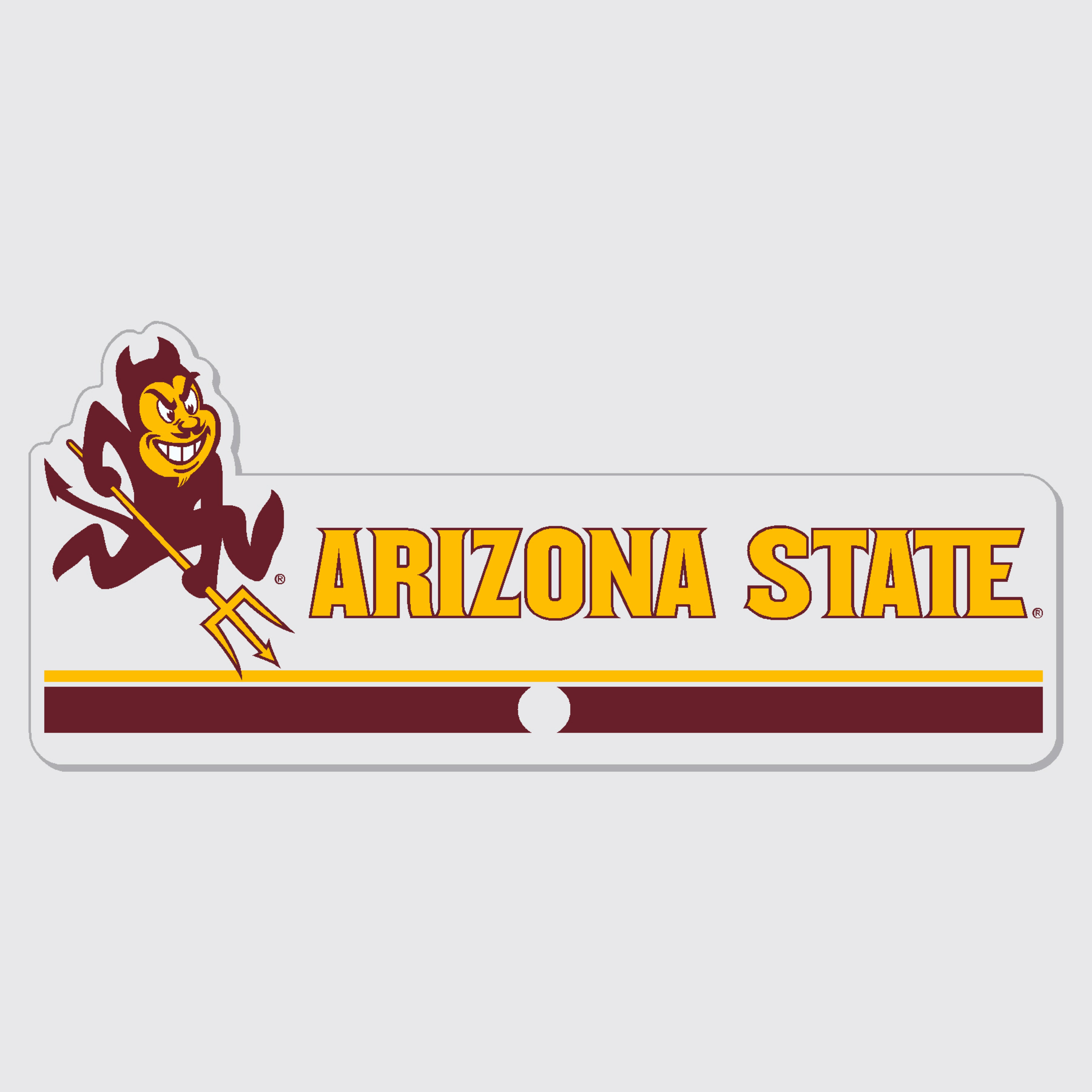 ASU Sparky Desk Sign