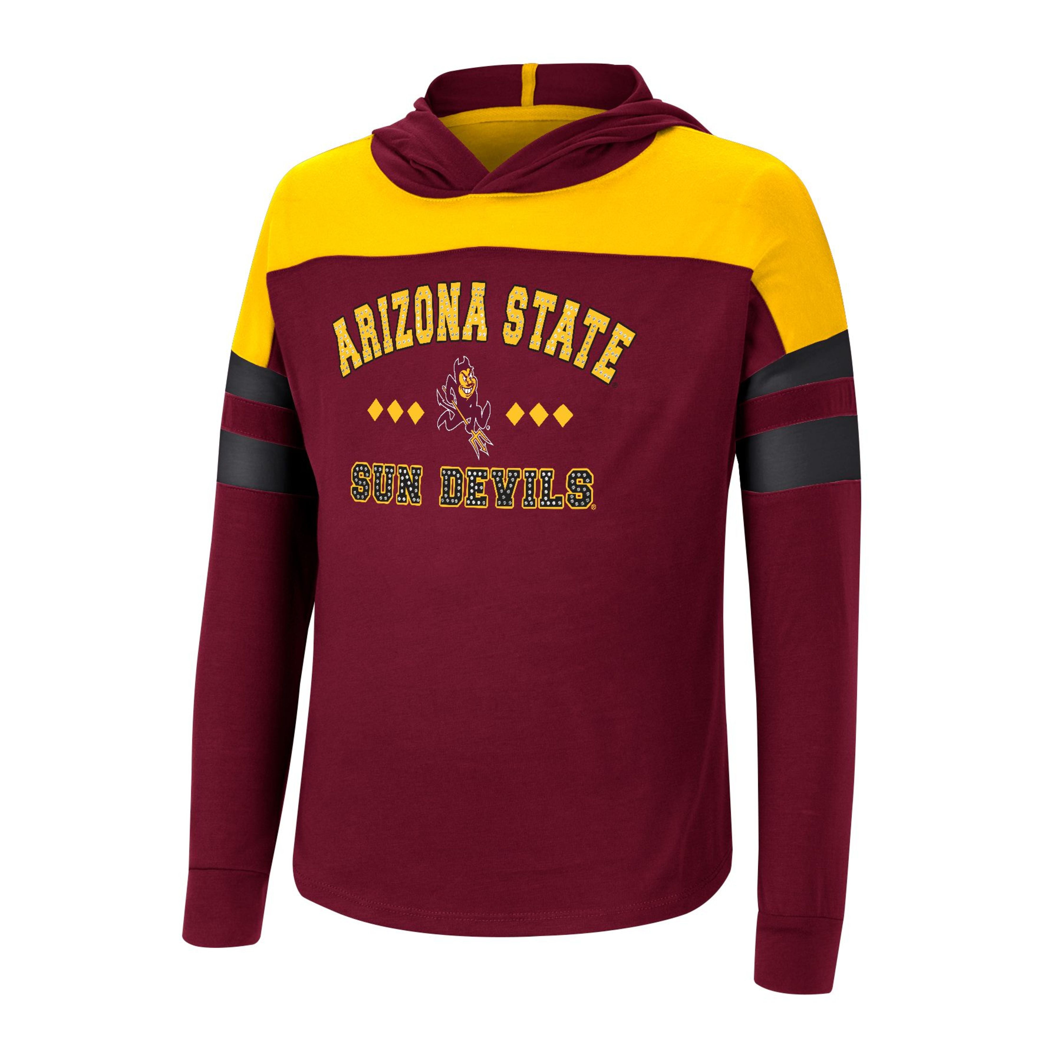 ASU JH Girls Hooded Tee M/G/W