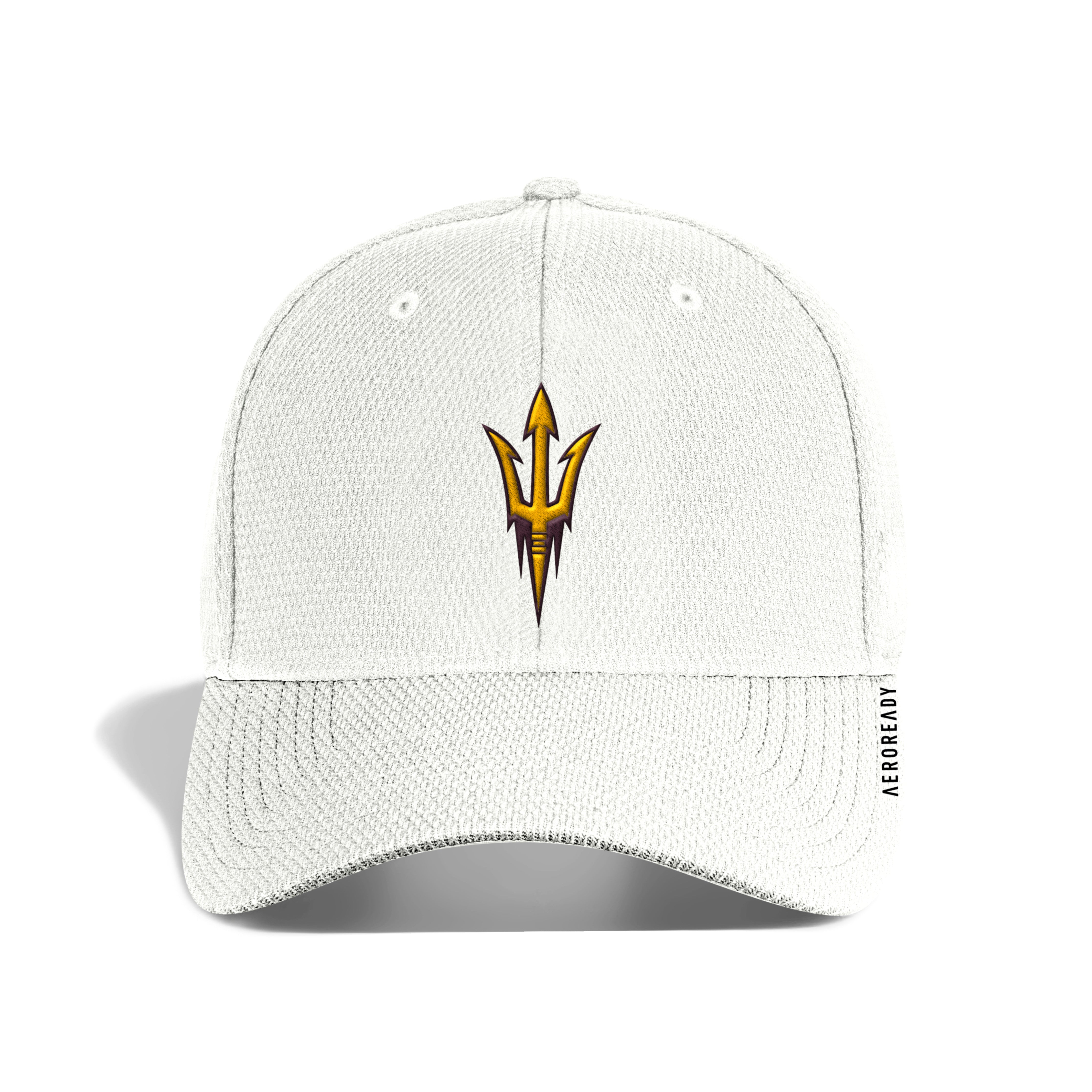 ASU Coach Structured Flex Hat WHT