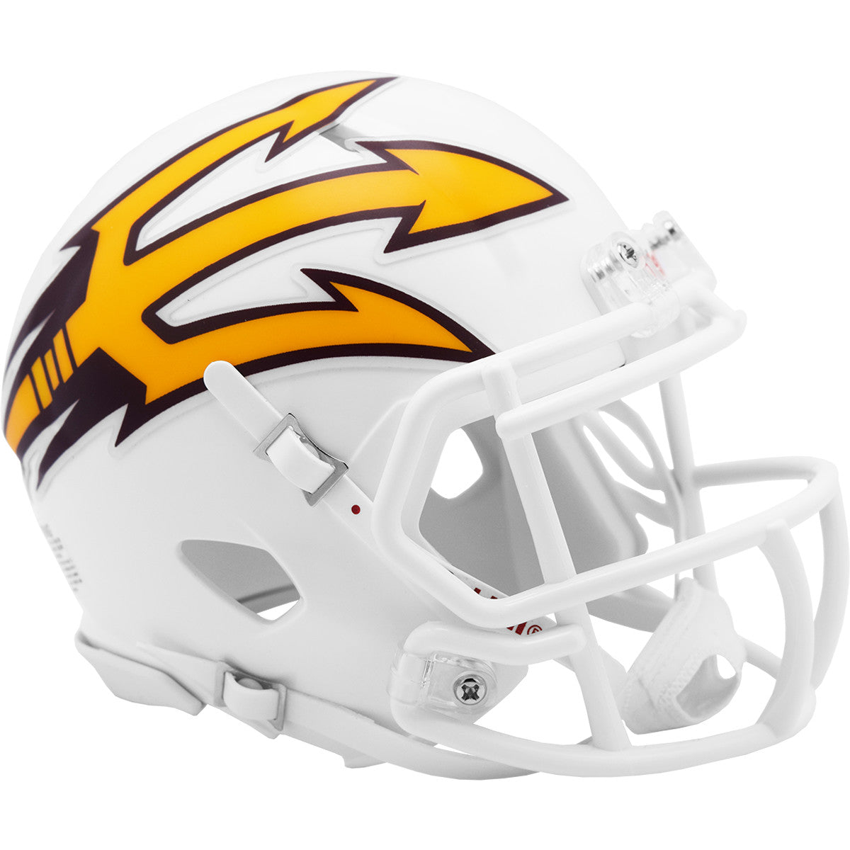 ASU Fork/# Mini Speed Helmet WHT