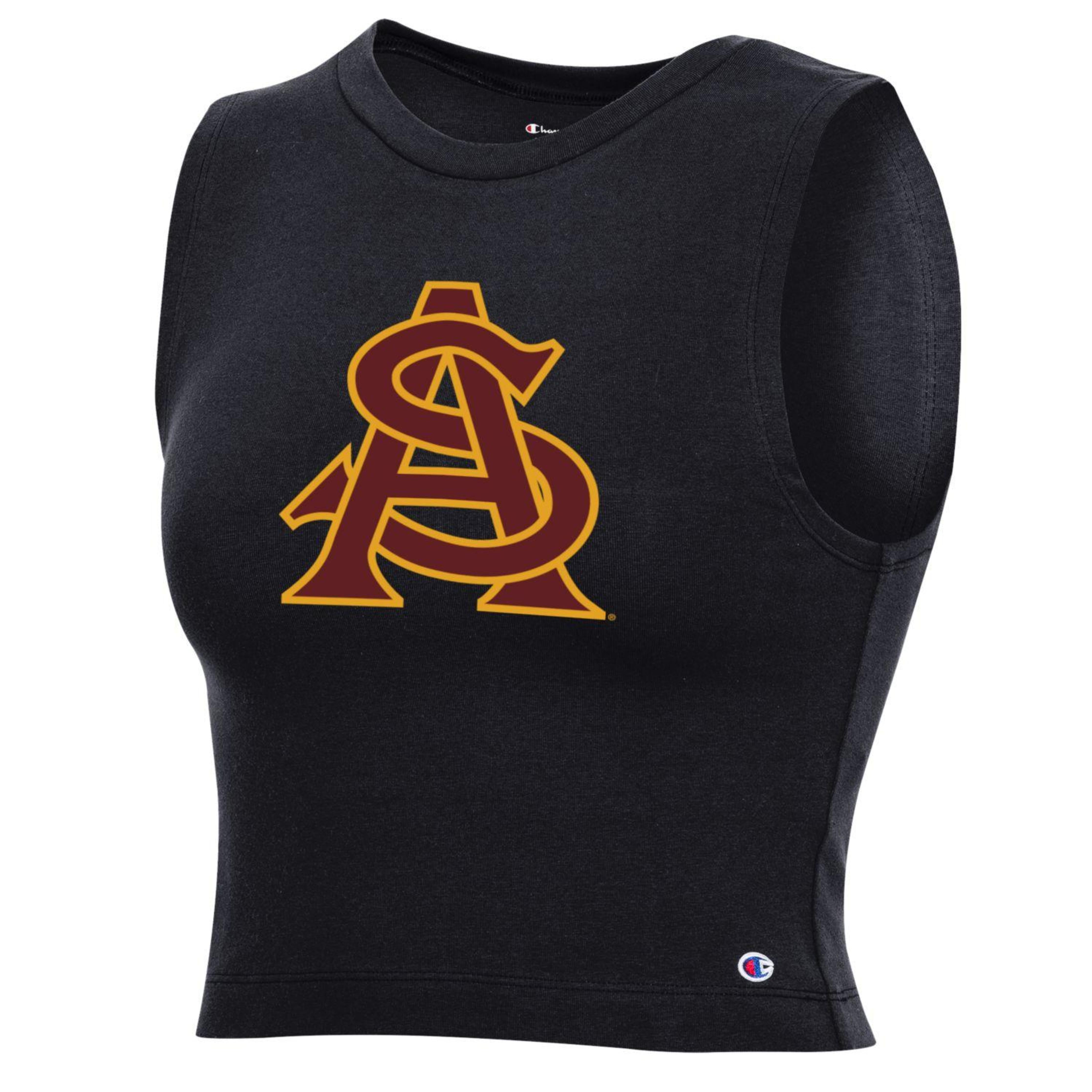 ASU A&S Crop Tank BLK