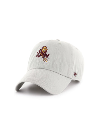 ASU Sparky Clean Up Hat GRY