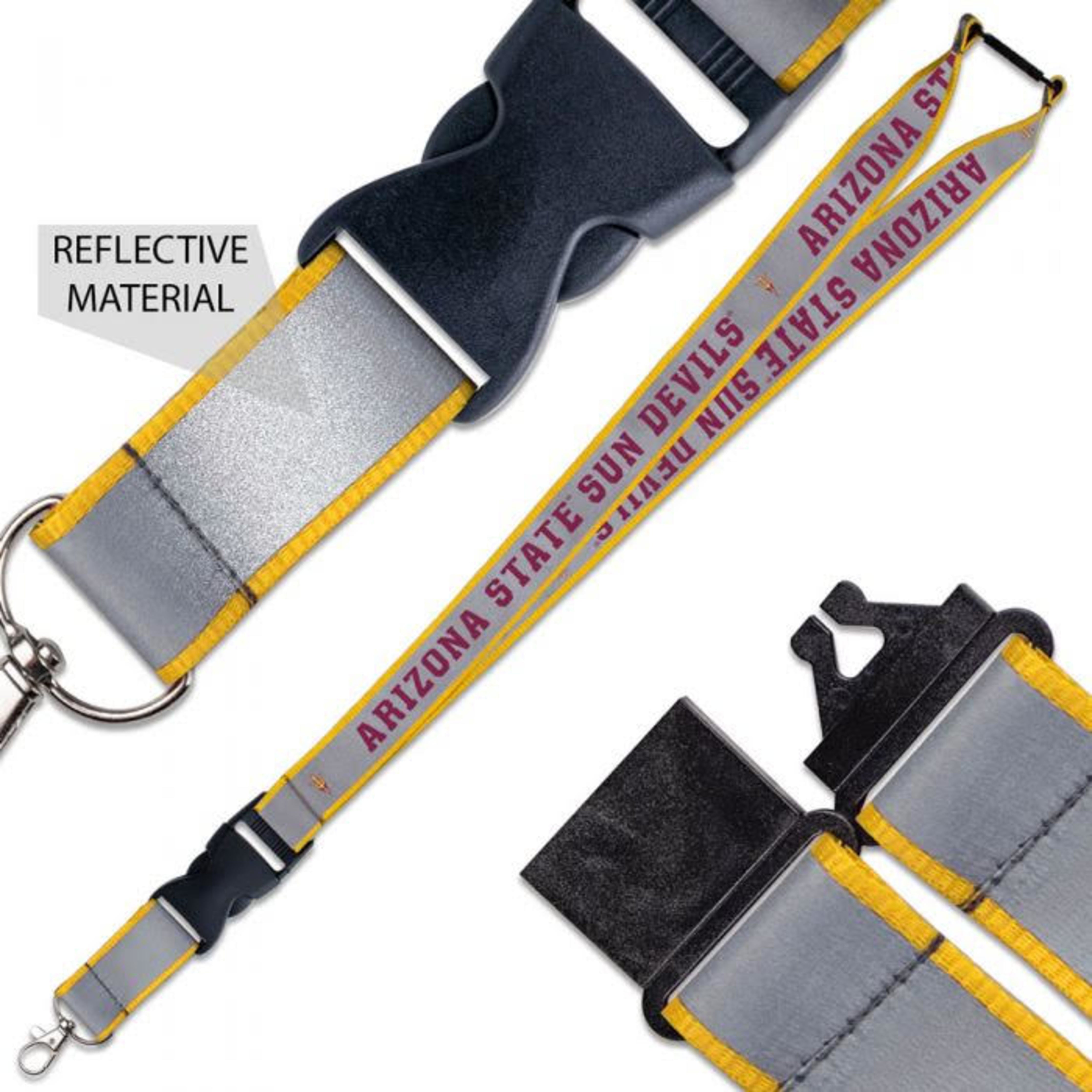 ASU Reflective Lanyard GLD