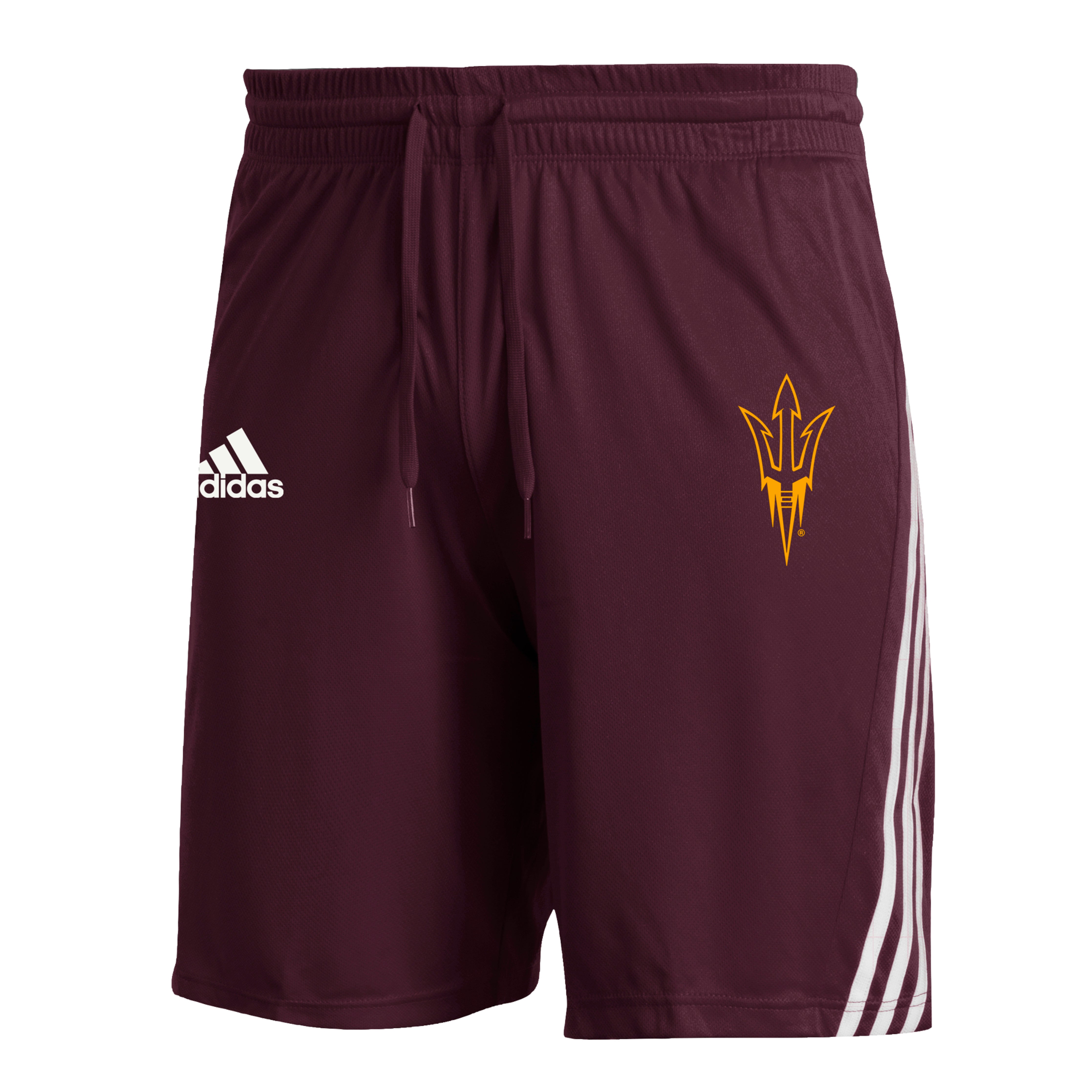 ASU 3 Stripe Short MRN