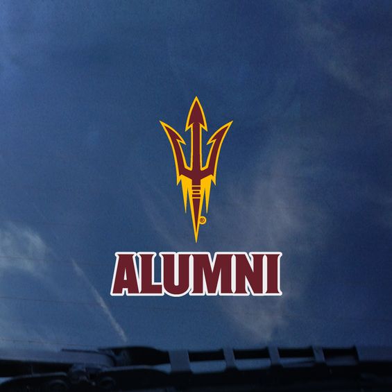 ASU Alumni Fork Decal