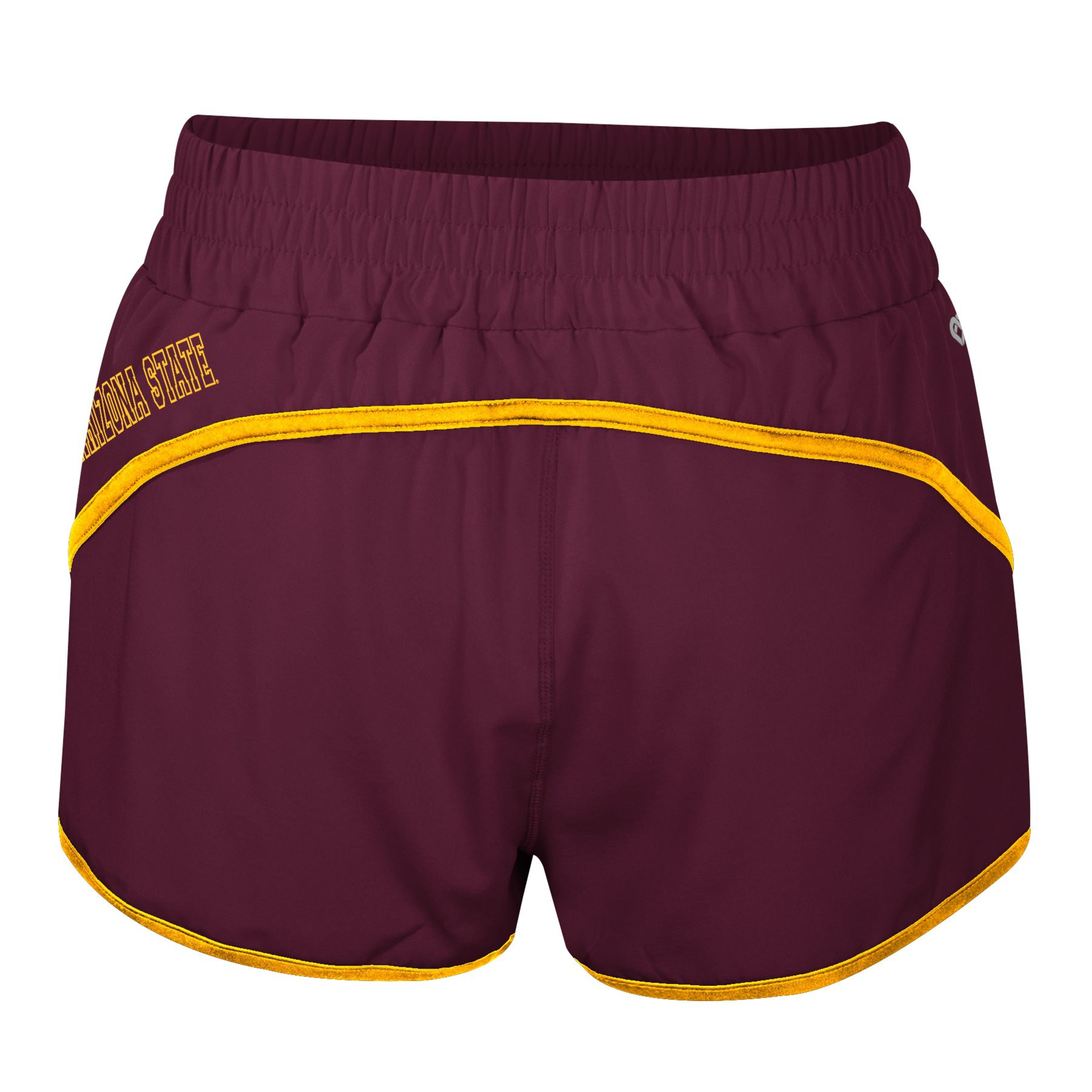 ASU Ladies Marina Woven Short MRN