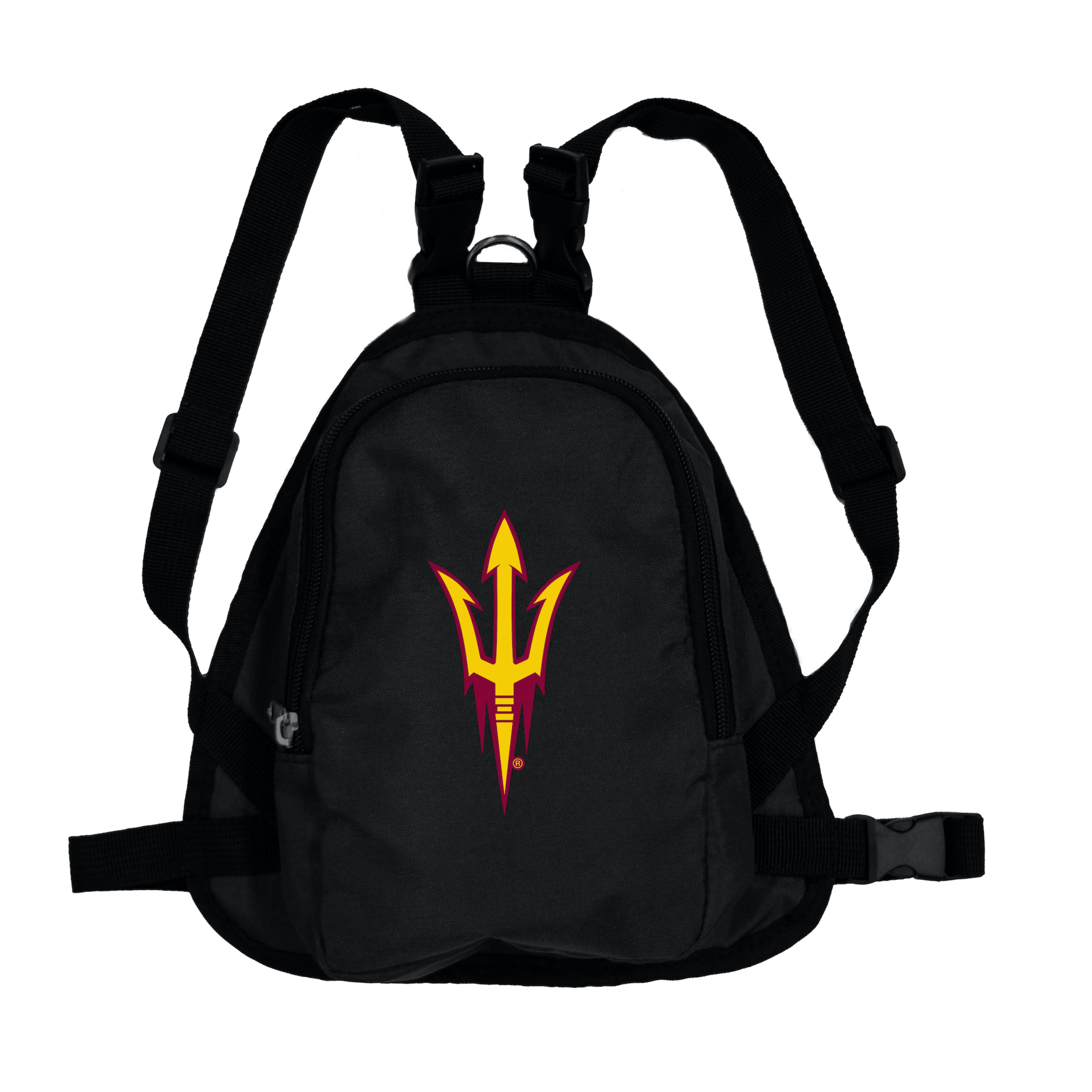 ASU Pet Mini Backpack BLK