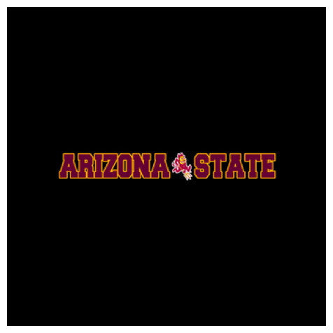 ASU Stretch Decal