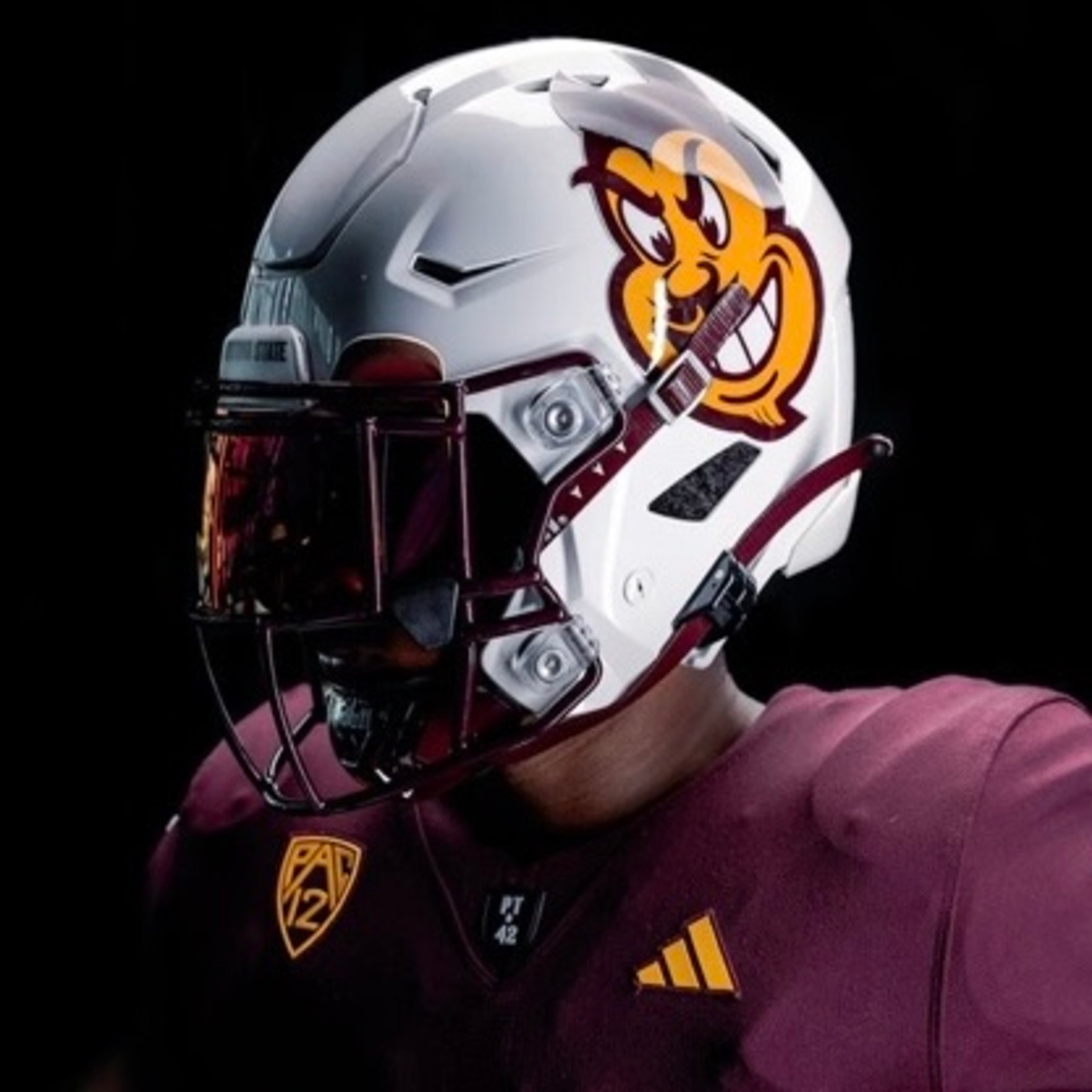 ASU SparkyFace MINI Helmet