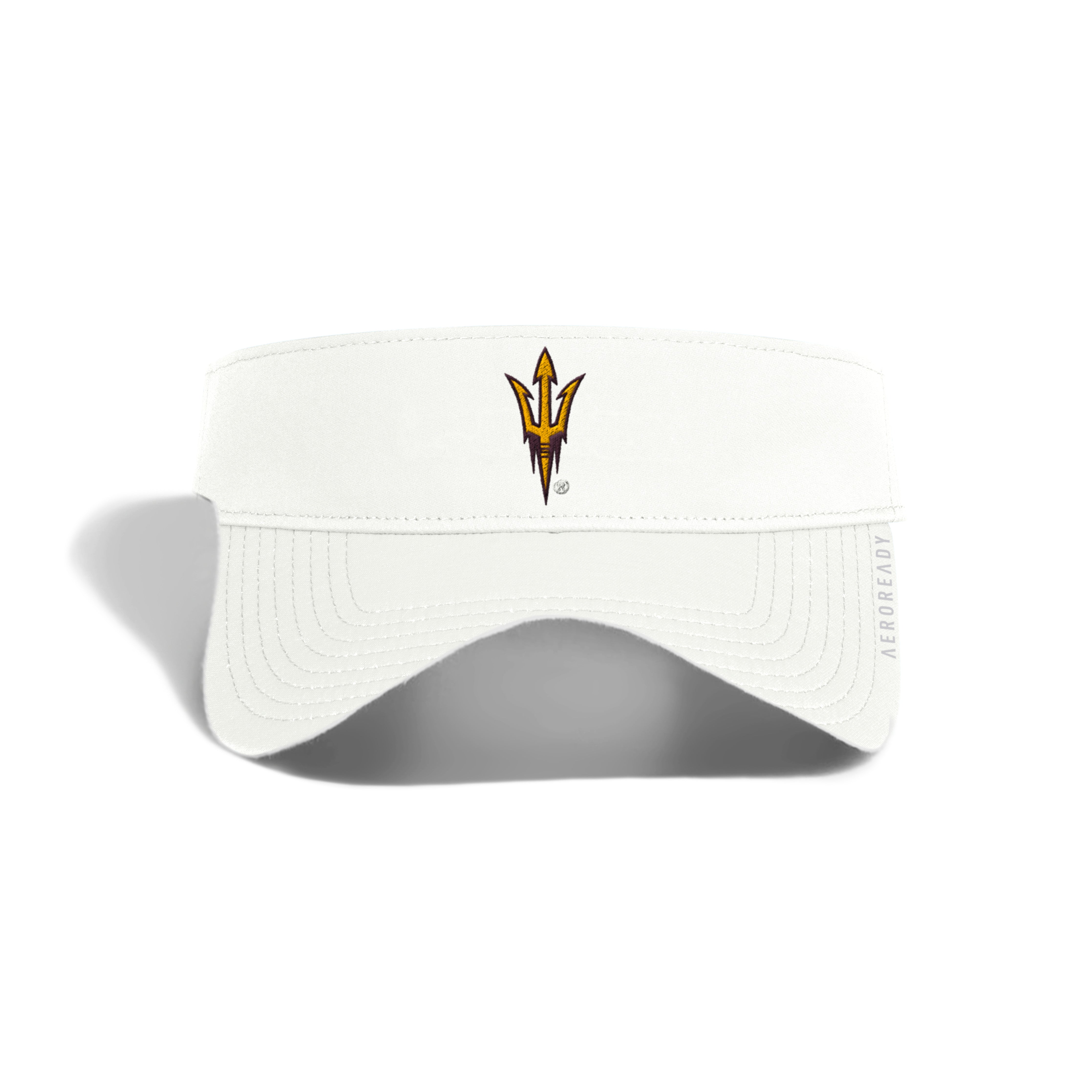 ASU Coaches Visor WHT