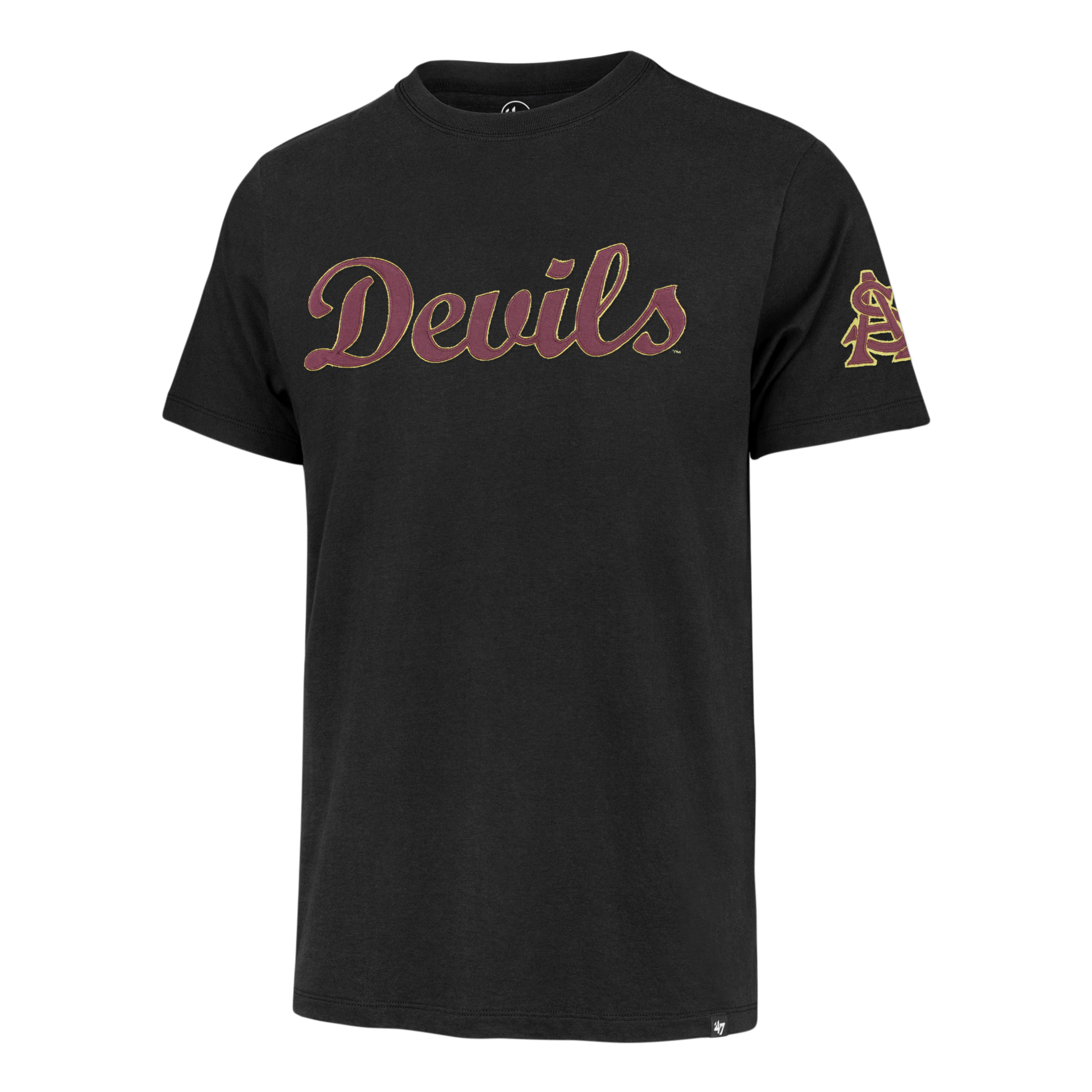 ASU Fieldhouse Script Tee BLK