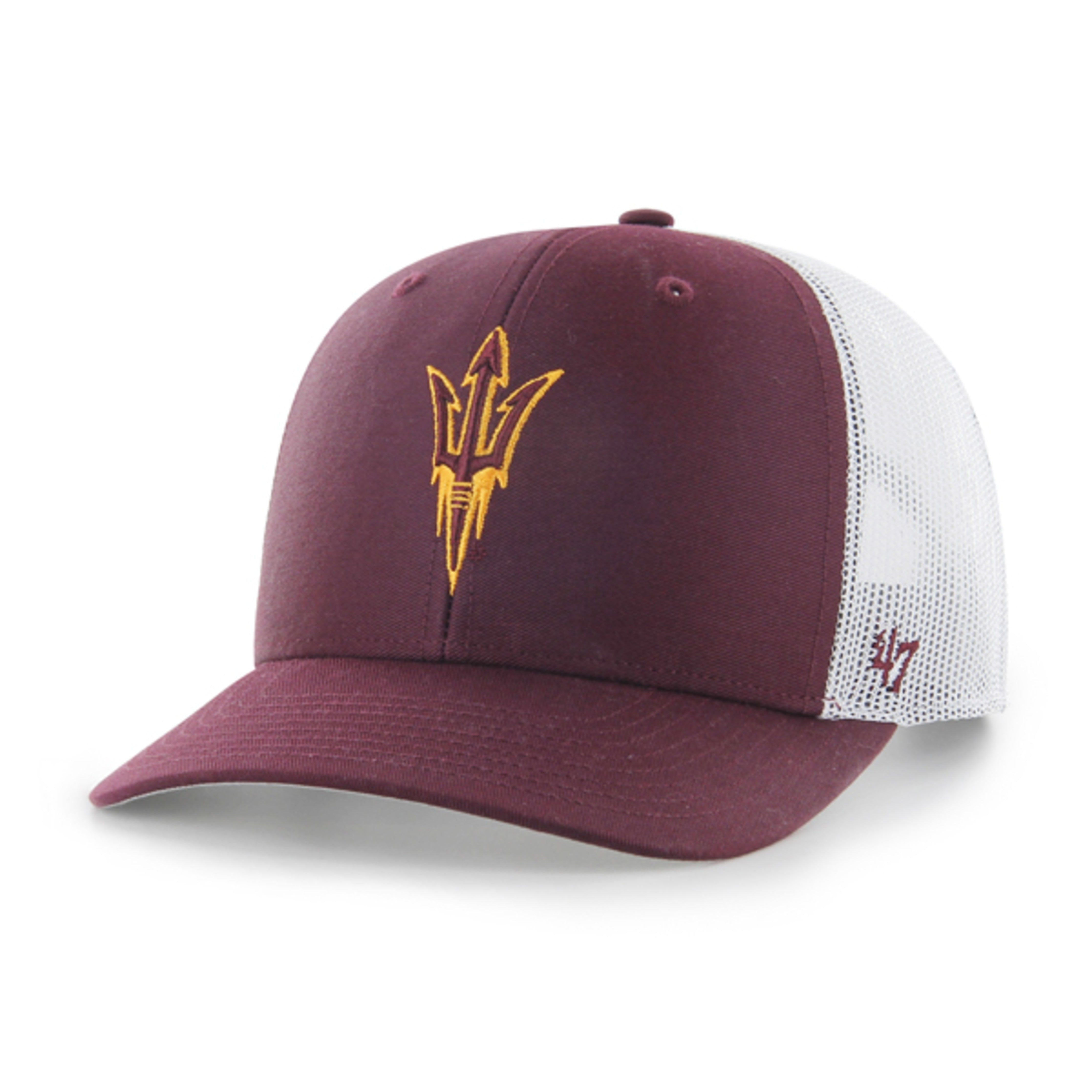 ASU Fork Trucker Hat MRN