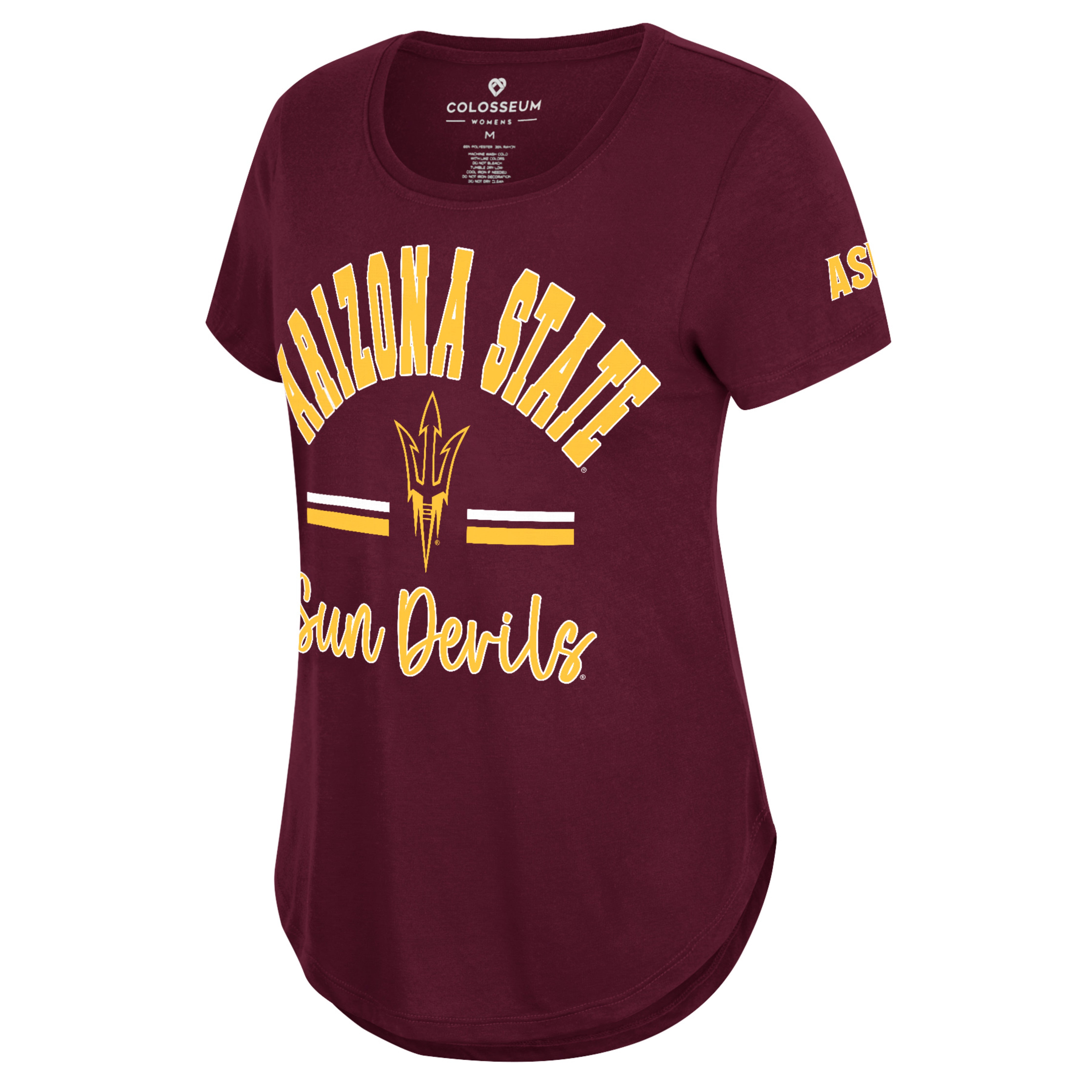 ASU LB Ladies Tee MRN