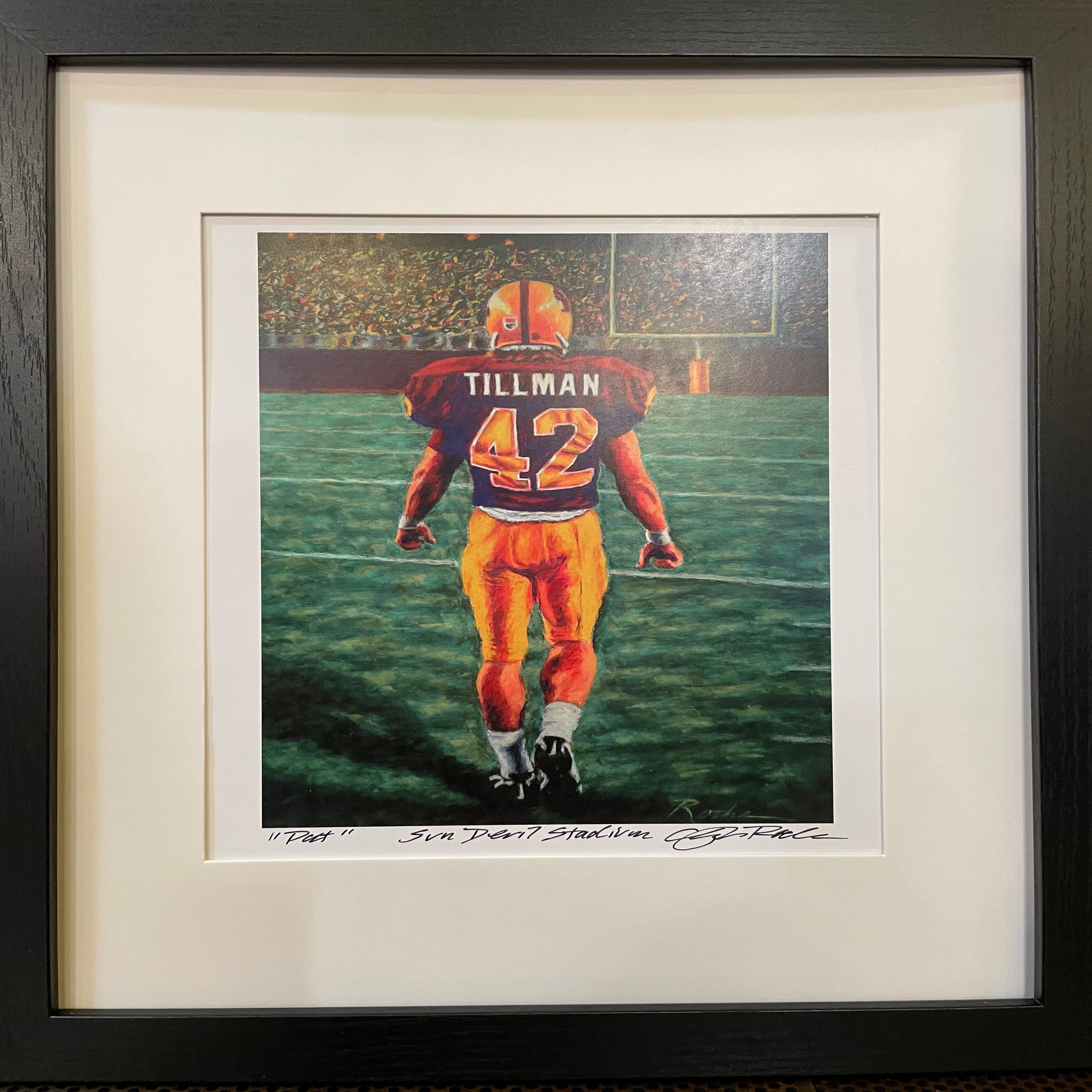 Pat Tillman Framed Print