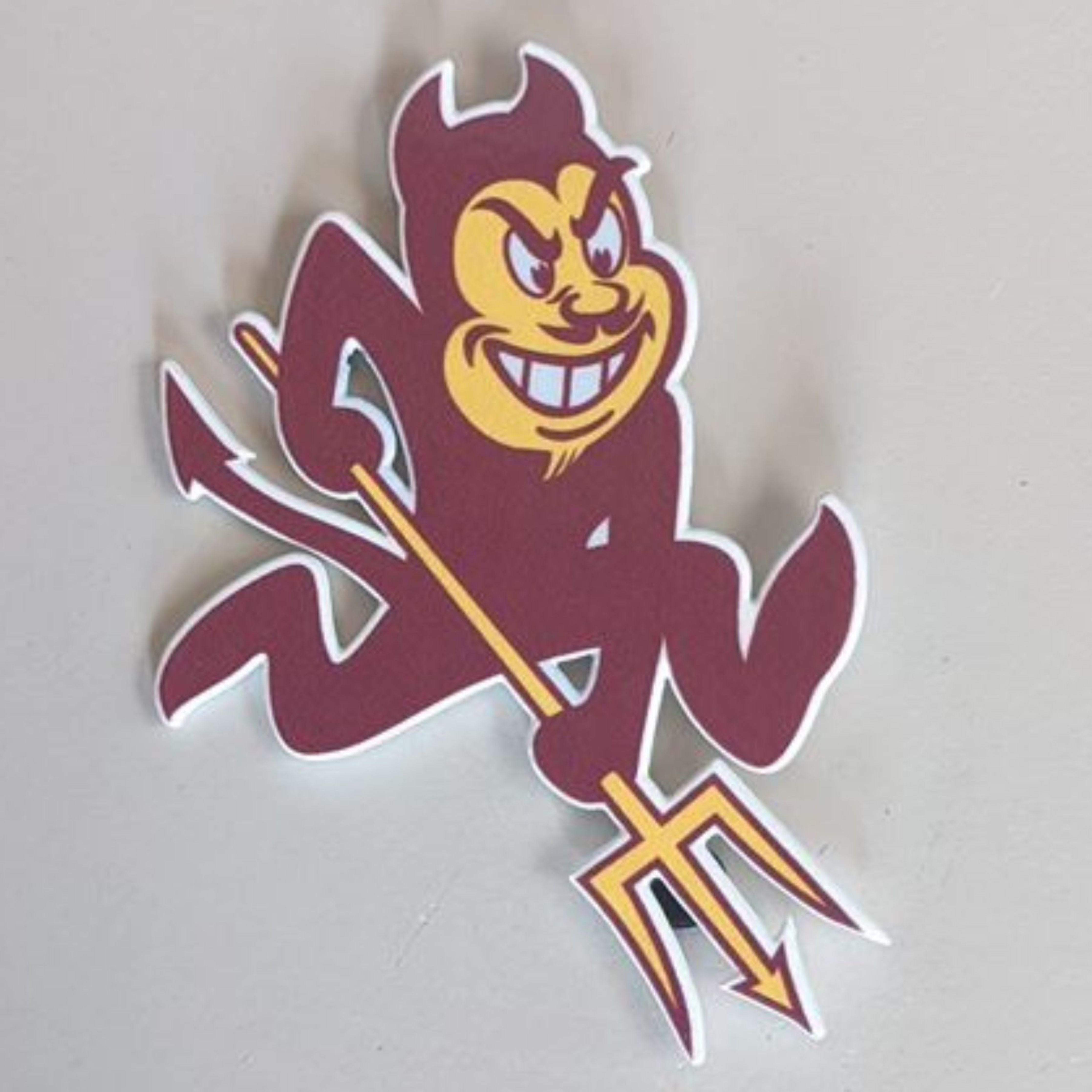 ASU Sparky Steel Magnet