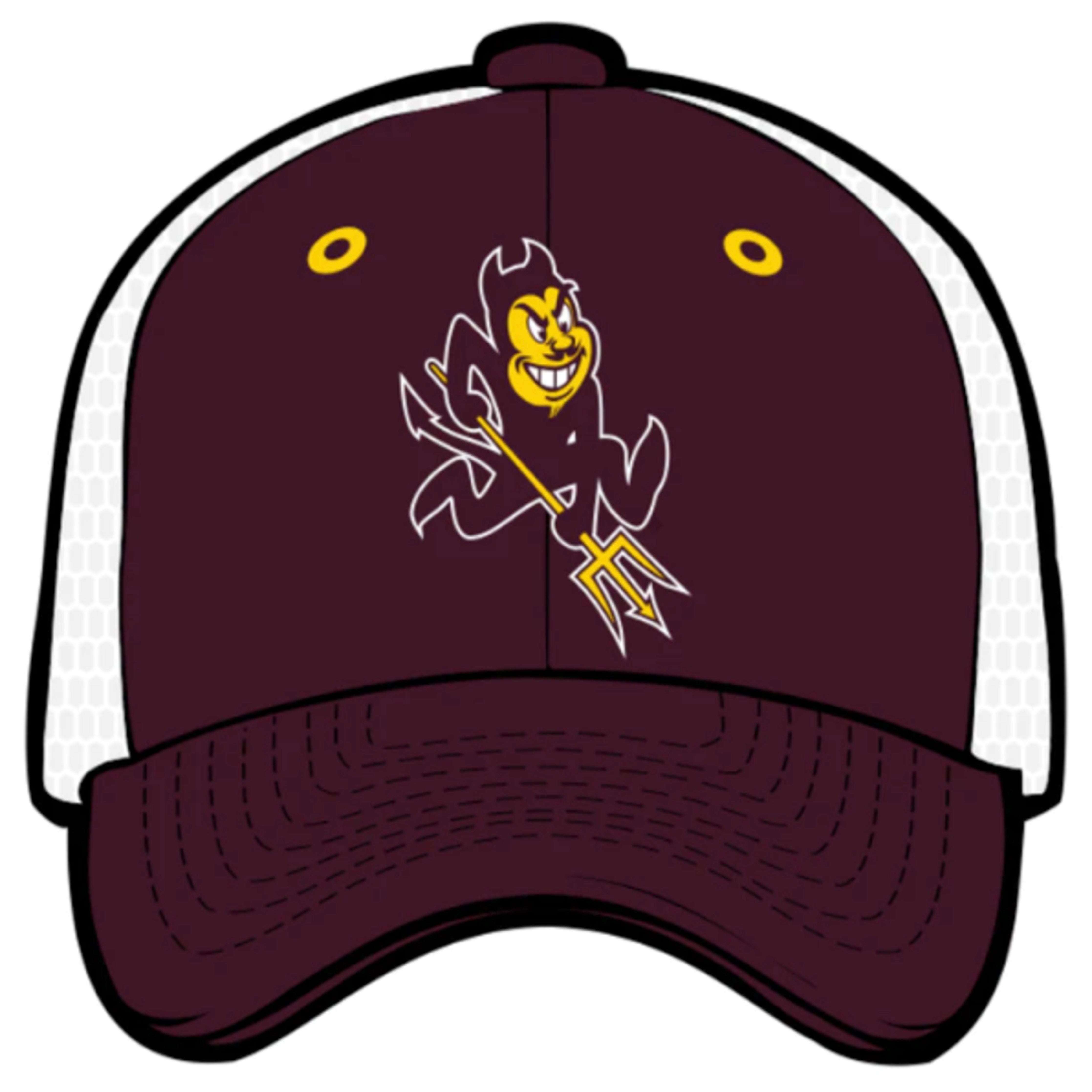 ASU Mini Camp Stretch Fit Hat M/W