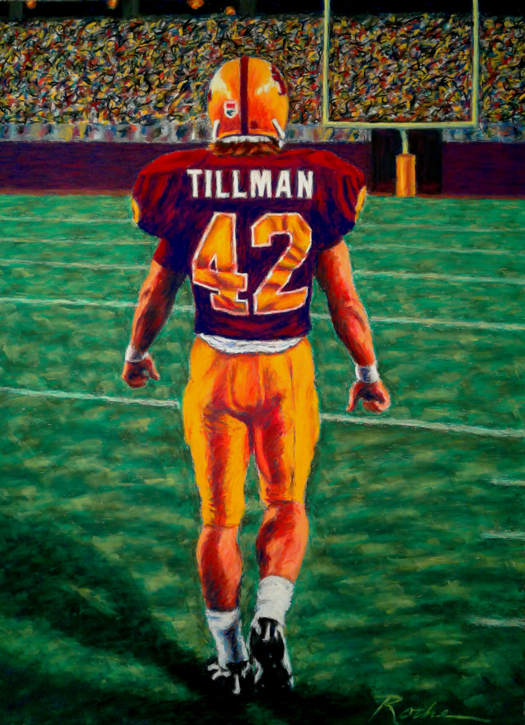 Pat Tillman Framed Print