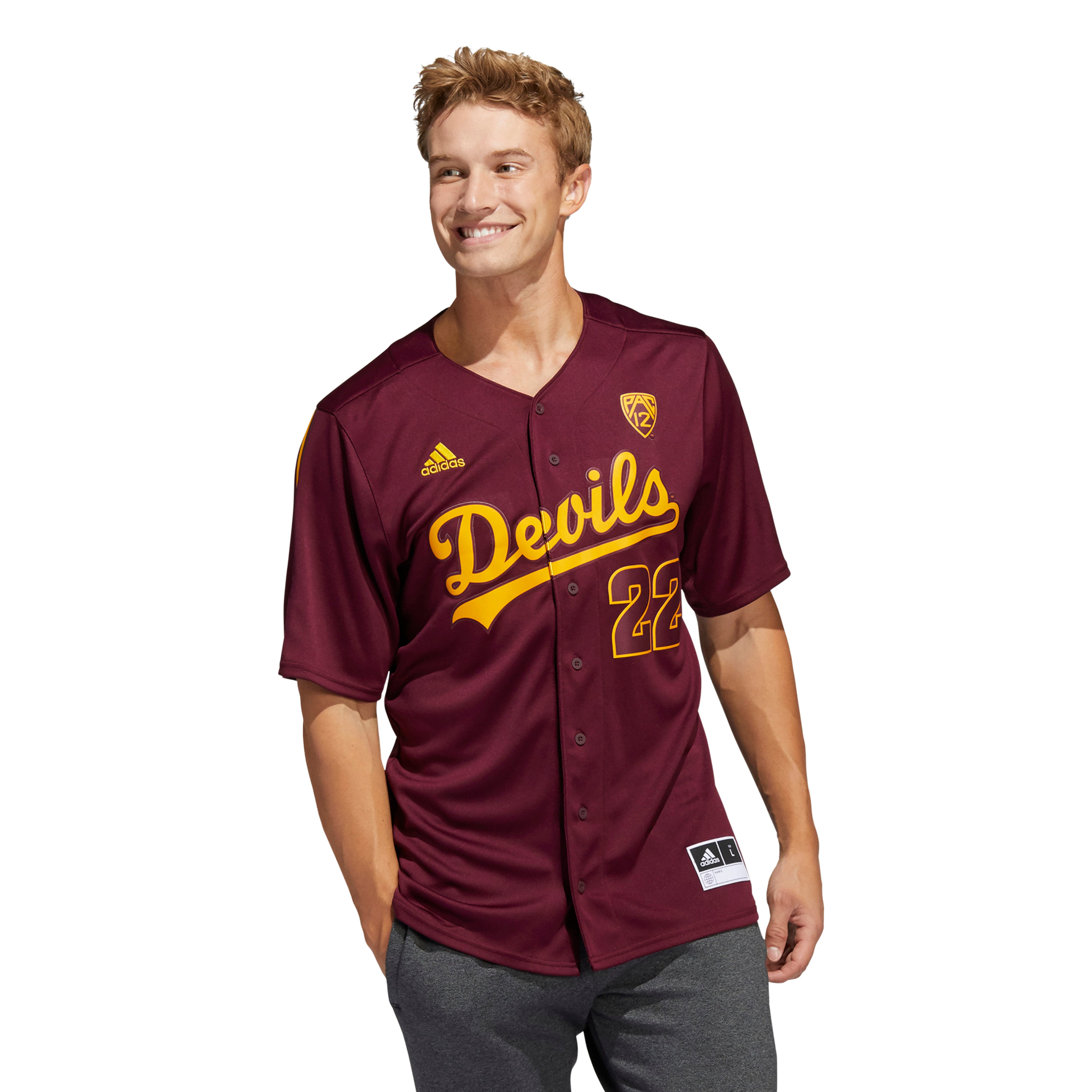 ASU Replica Baseball Jersey MRN