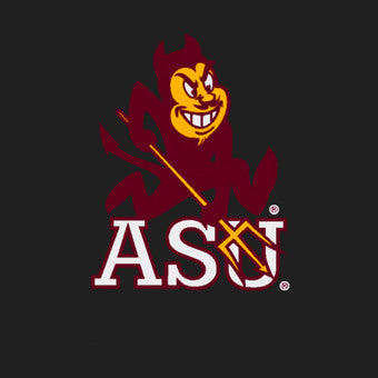 ASU Sparky Over Decal