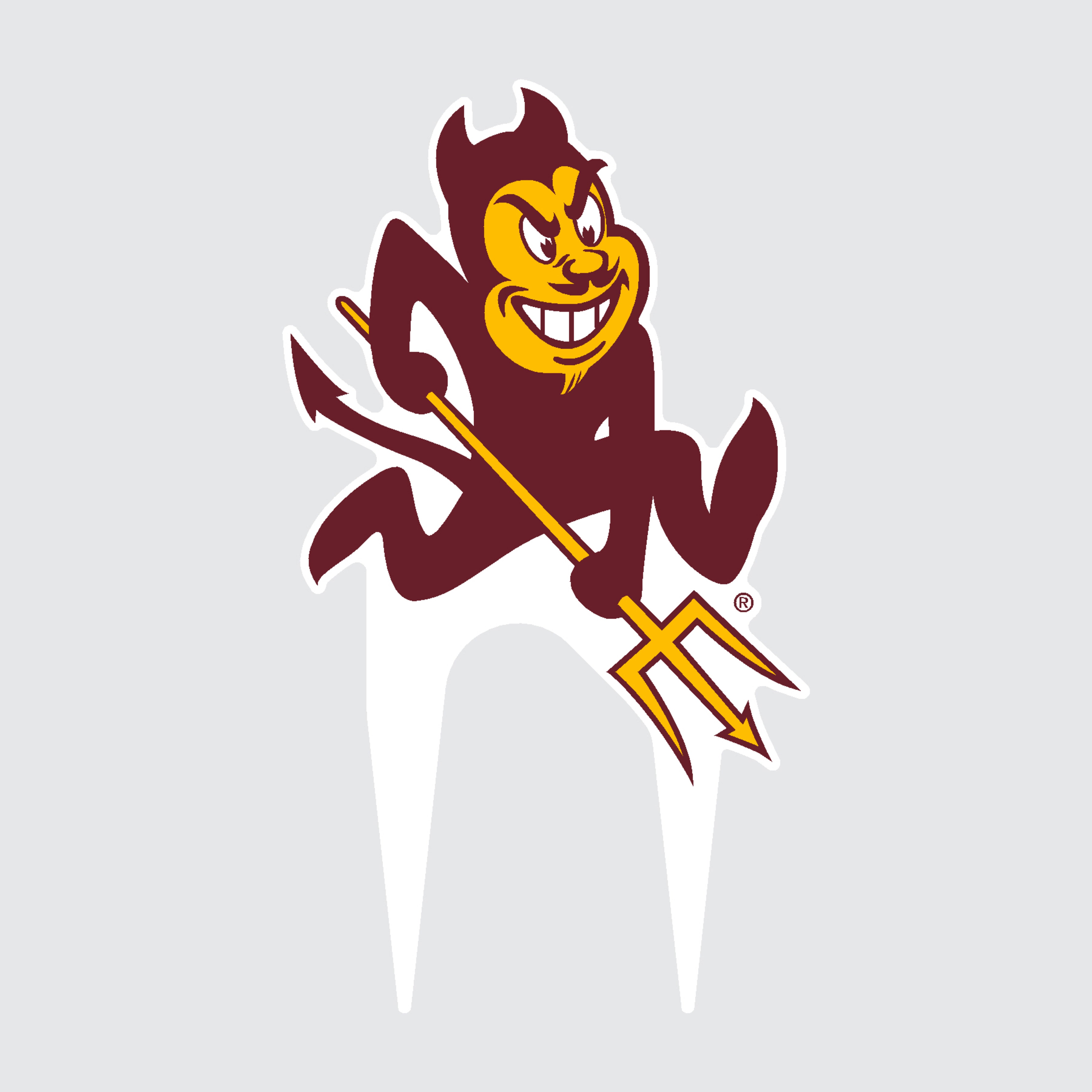 ASU Sparky Garden Sign