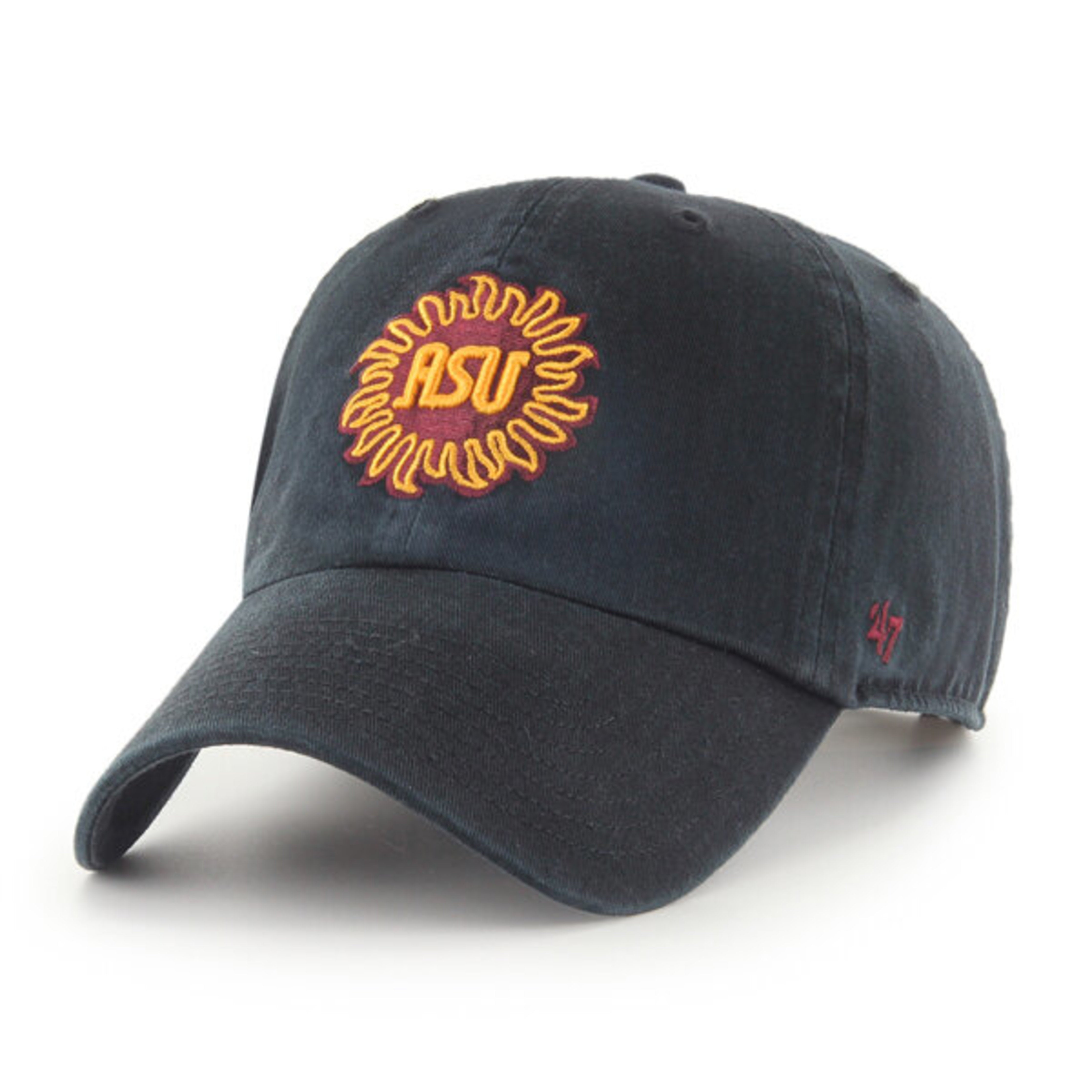 ASU Sunburst Cleanup Hat BLK