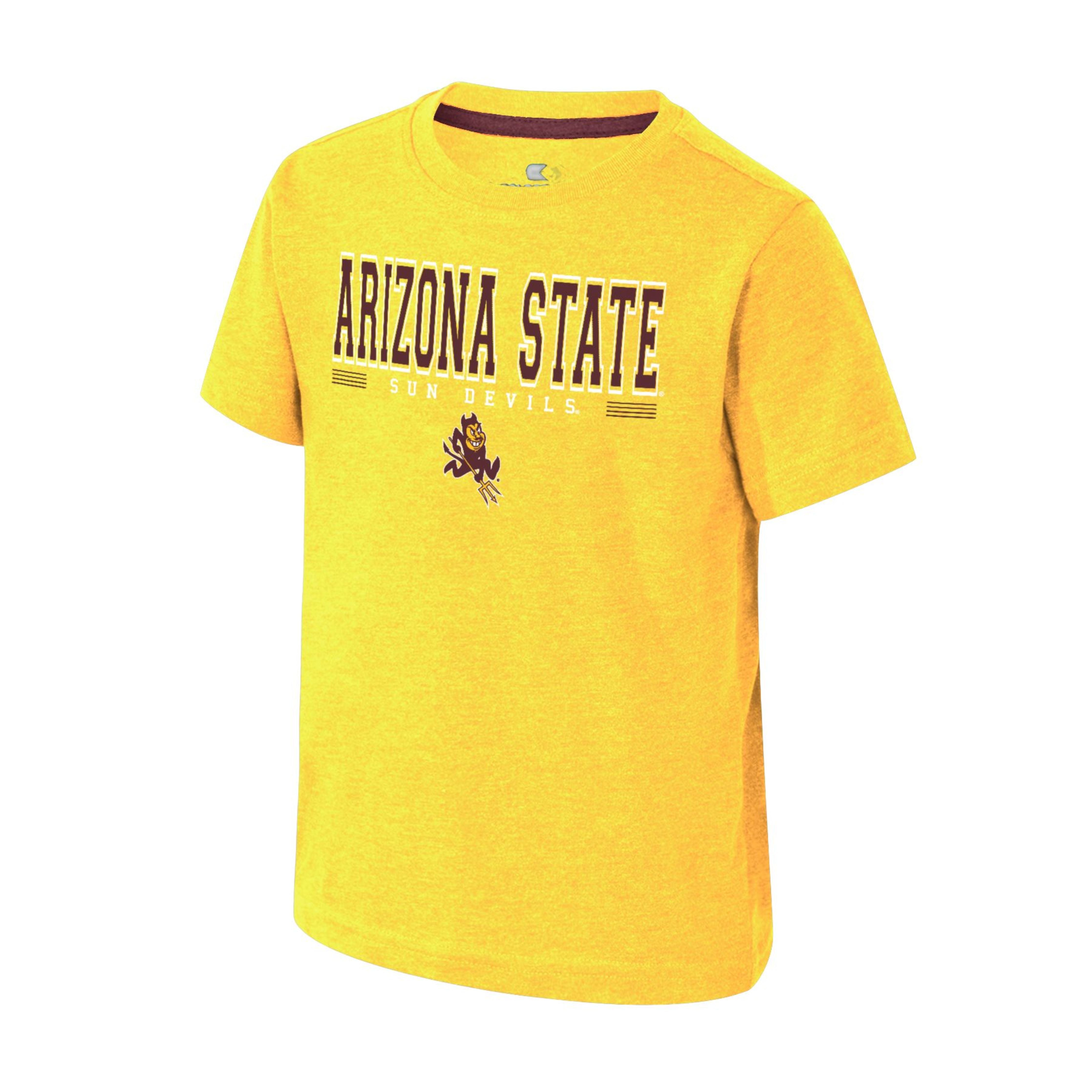 ASU Toddler Hawkins Tee GLD