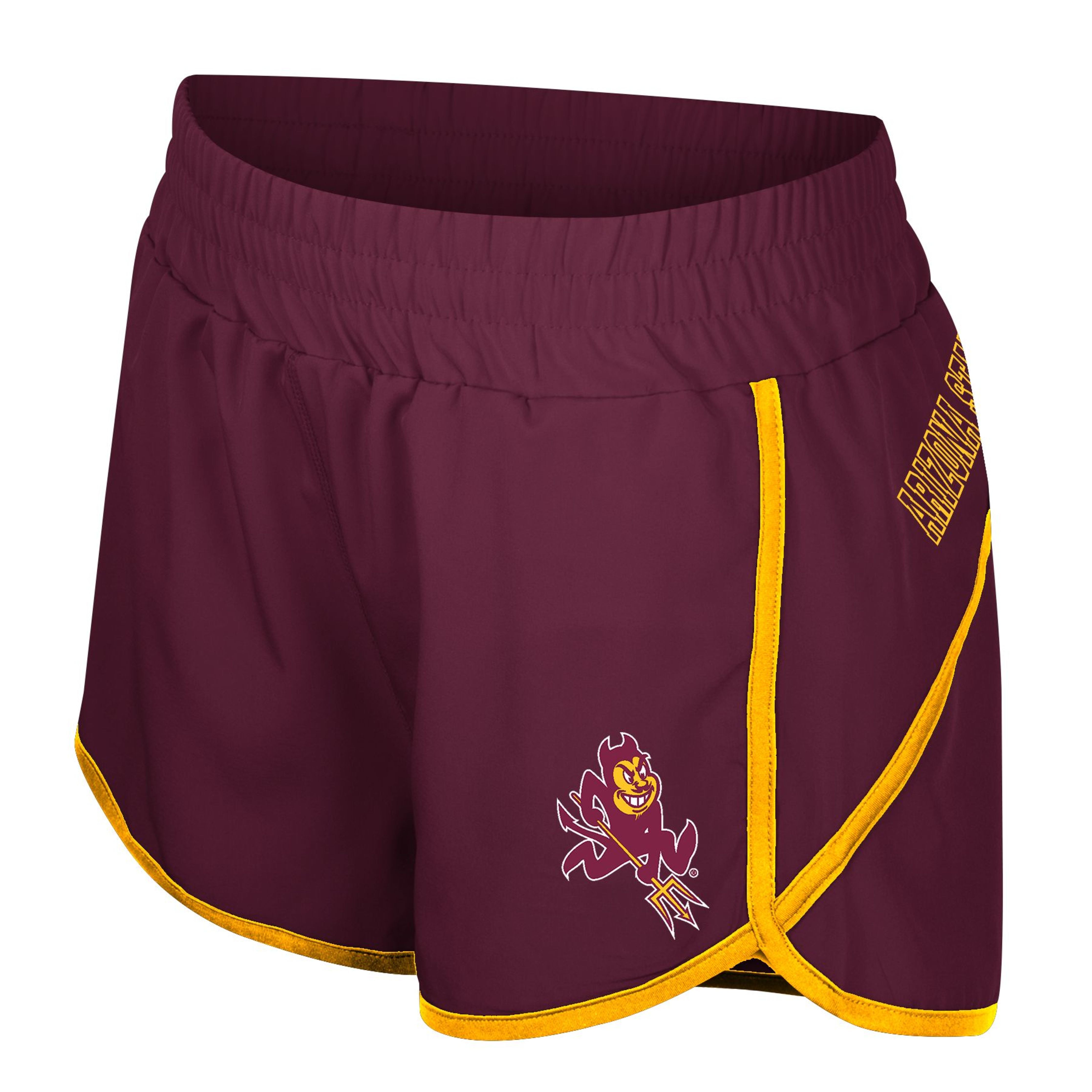 ASU Ladies Marina Woven Short MRN