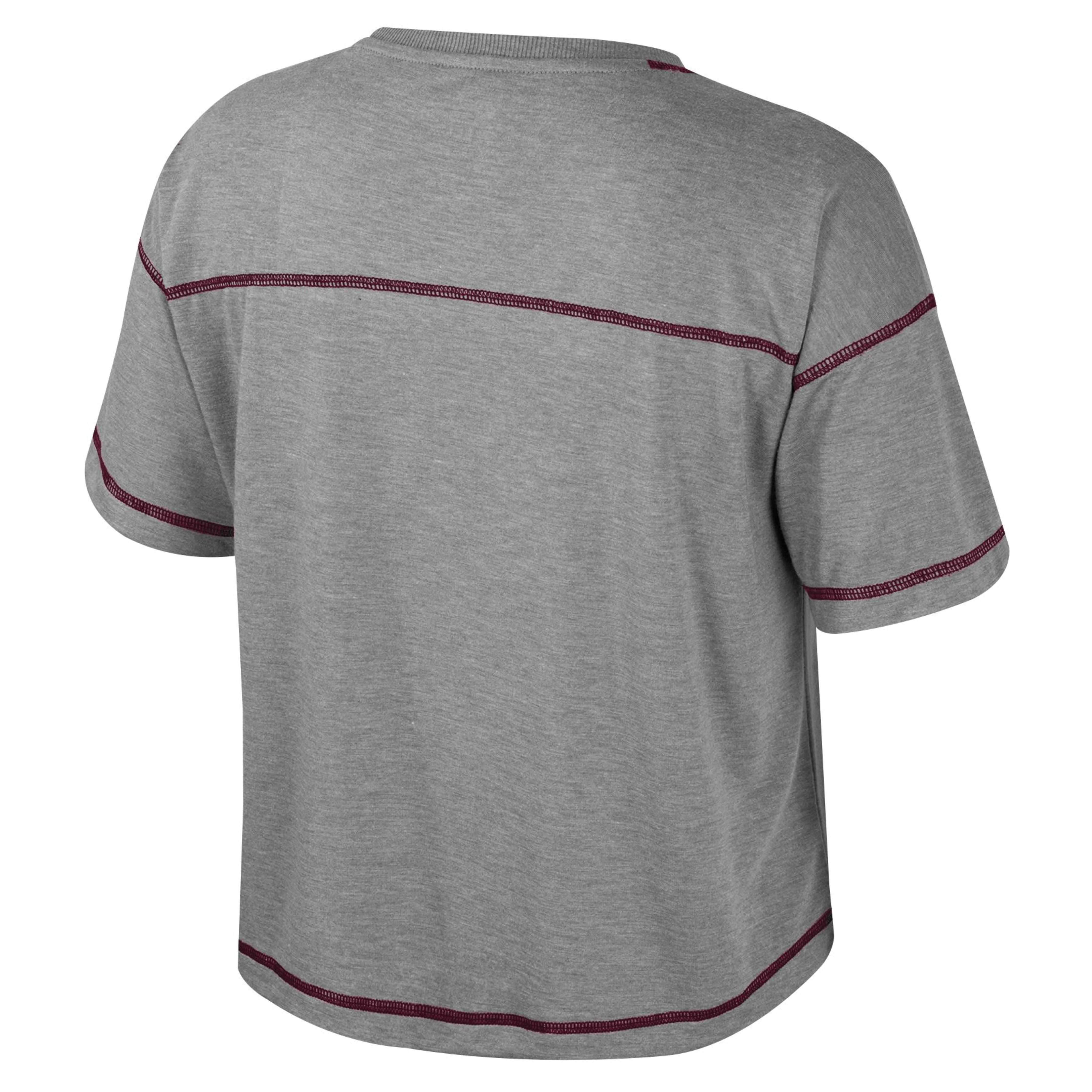 ASU Ladies Danbury Crop Tee GRY