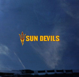 ASU Mini Fork & Sun Devil Decal