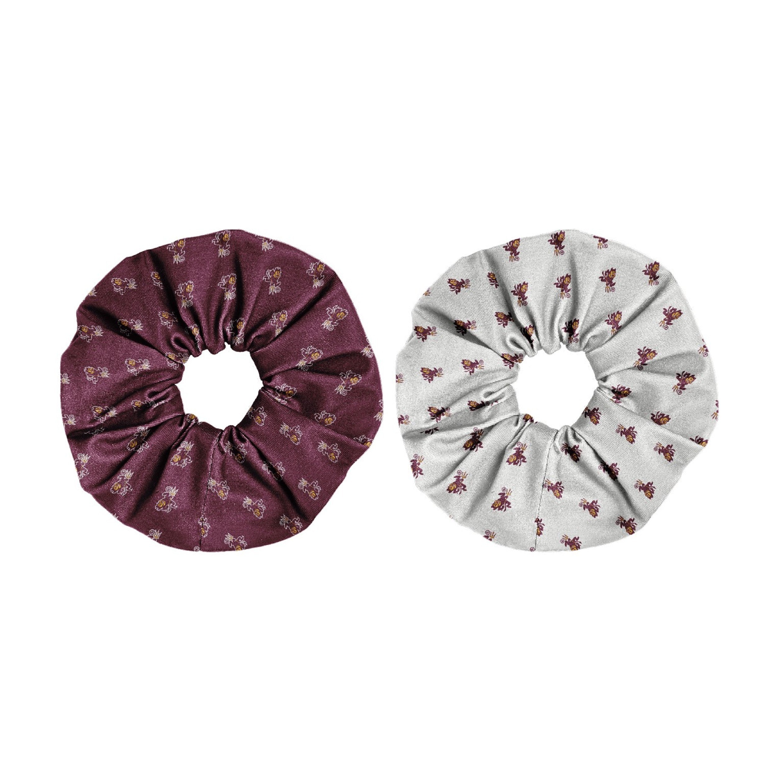 ASU Sparky Scrunchie 2-PK W/M