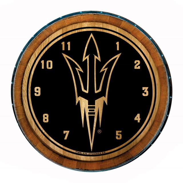 ASU Fork Barrelhead Clock