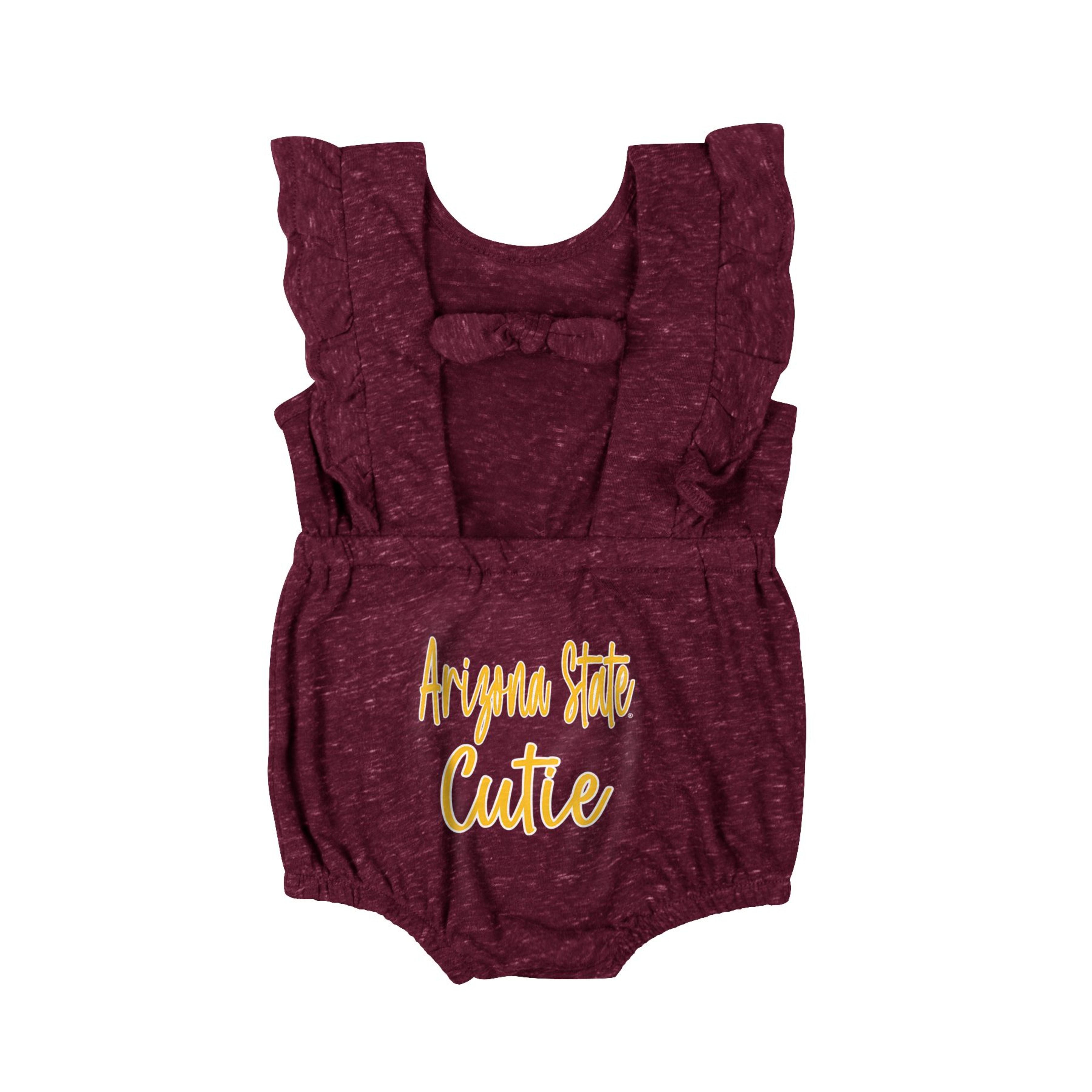 ASU Gidget Ruffle Onesie MRN