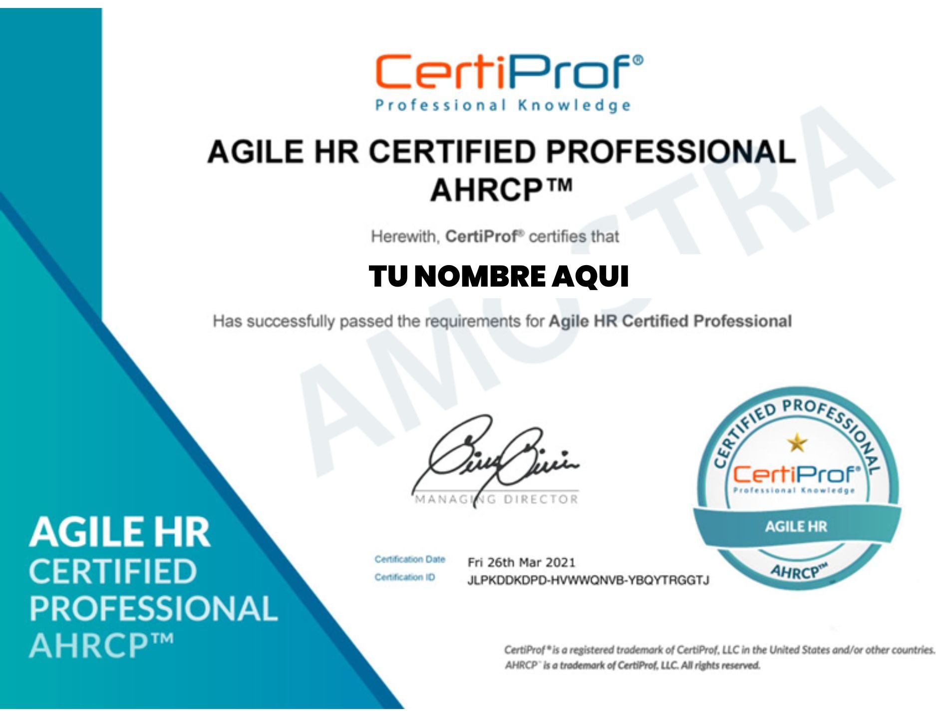 Certificación Artificial Intelligence Professional - CAIPC®