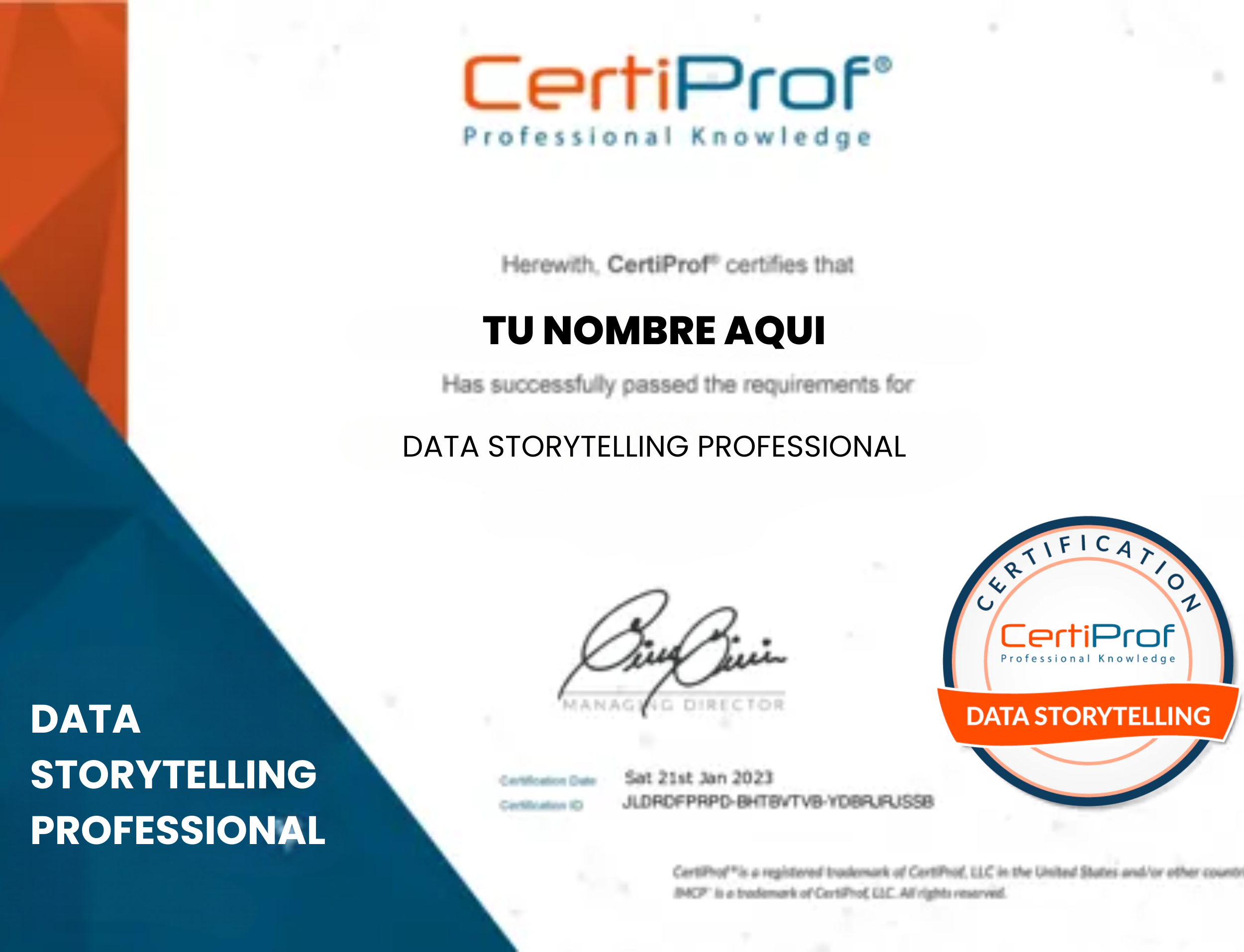 Certificación Artificial Intelligence Professional - CAIPC®