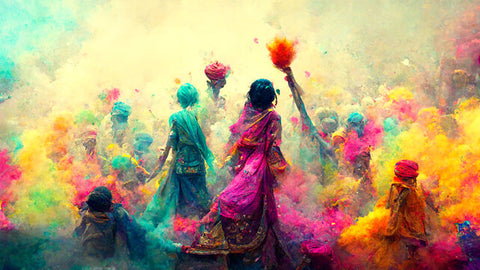 Looking for creative ways to celebrate Holi?