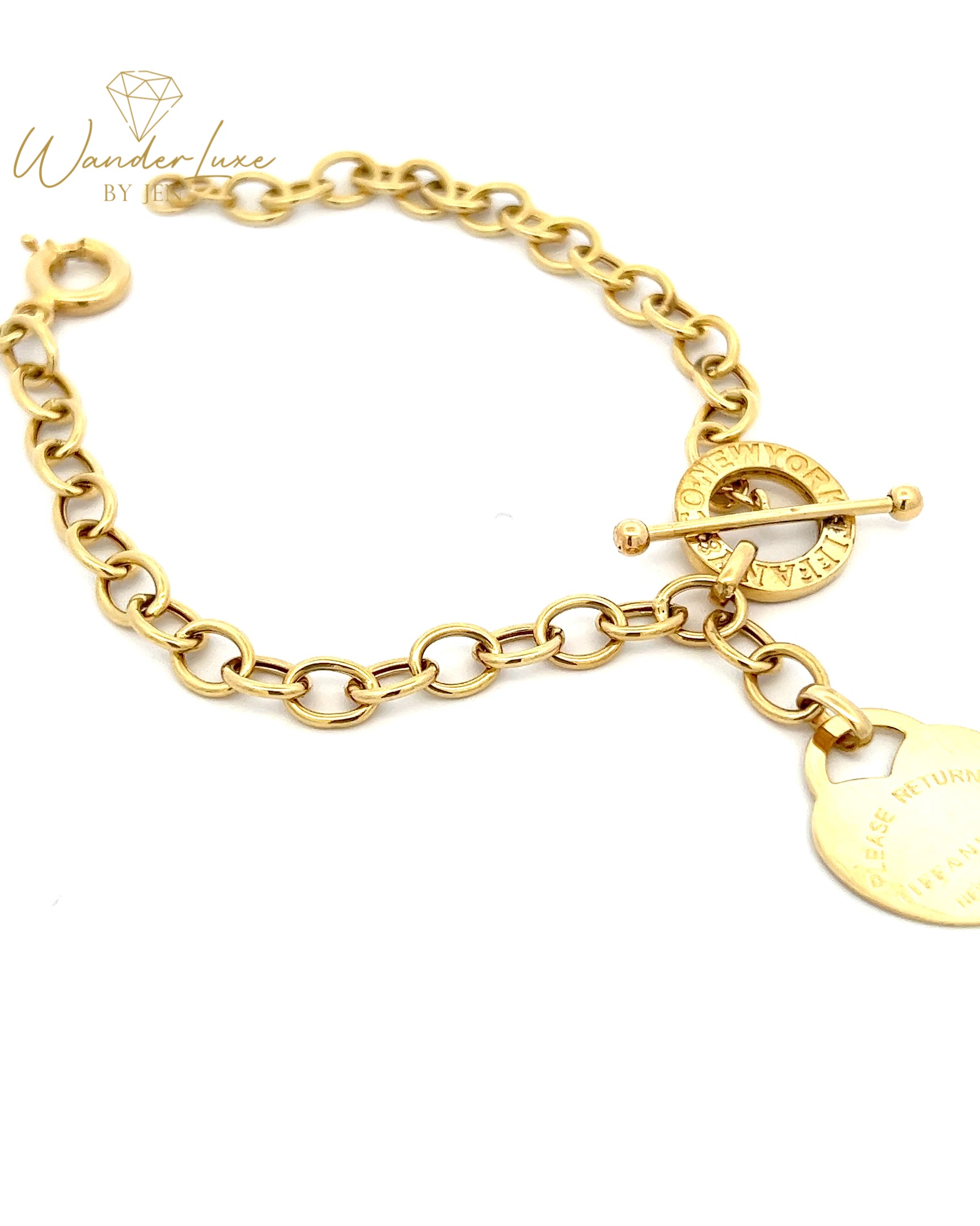 Bracelet 18k Saudi Gold 8.58g #ALBUM92 – Wanderluxe by Jen