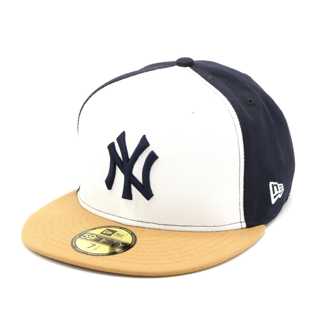 New Era New York Yankees Basic 9Fifty Snapback Hat Tan Wheat Brown – Sports  Plaza NY