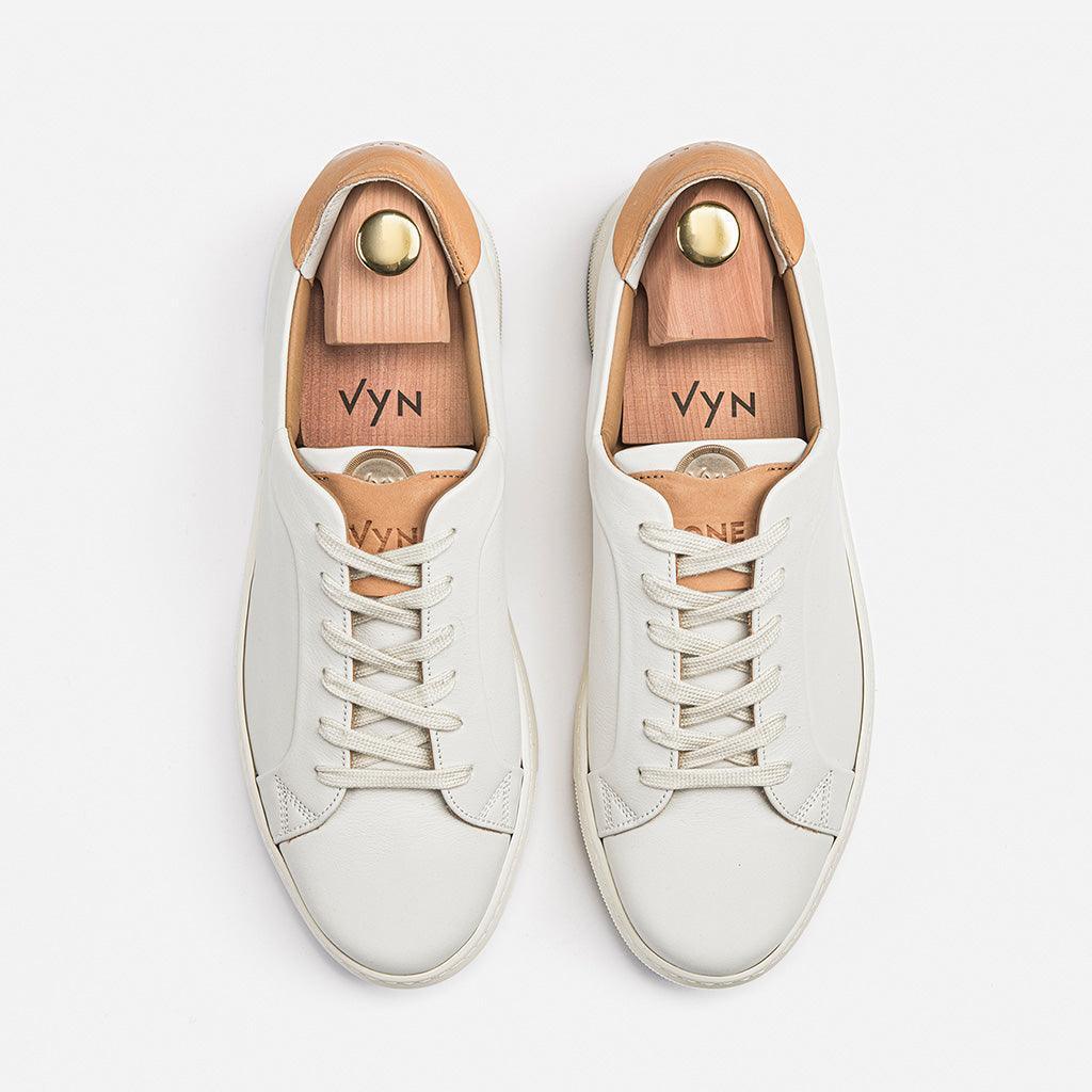 VYN One Edition | Customise your white leather trainers