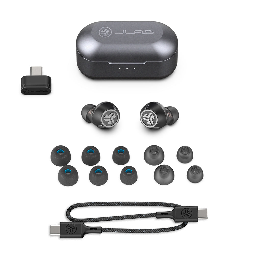 EPIC LAB EDITION ANC TRUE WIRELESS EARBUDS includes