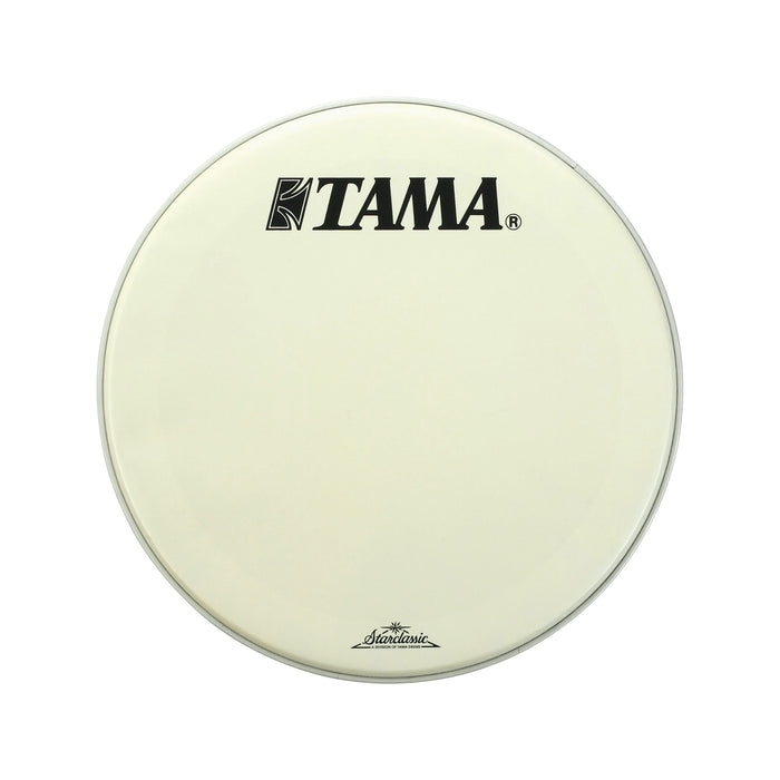 Tama 20" Coated White Bass Drum Front Head w/ Starclassic Logo