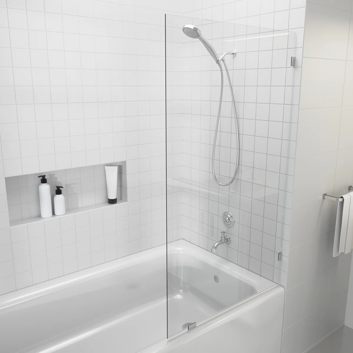 Combinación de ducha y bañera